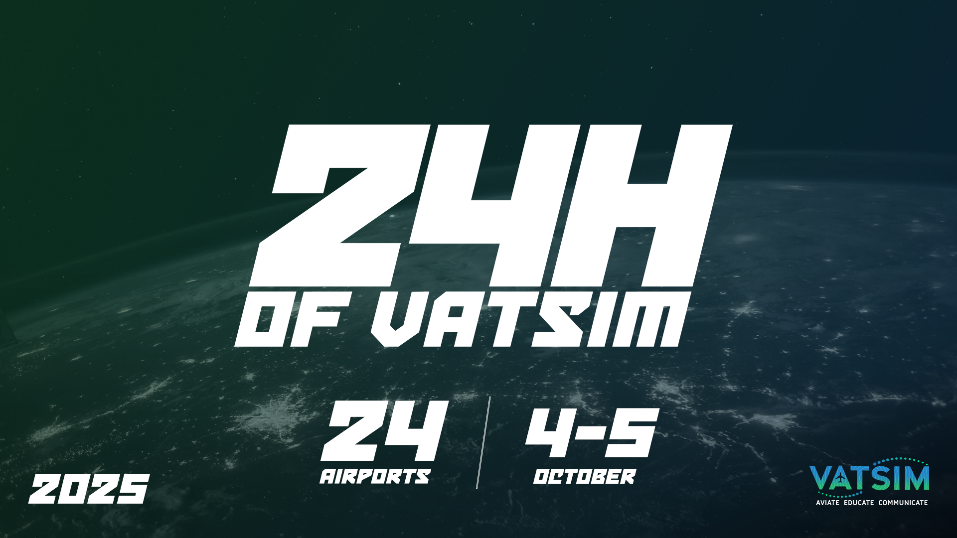 24 Hours of VATSIM - October 2025 - Virtual Norwegian Events