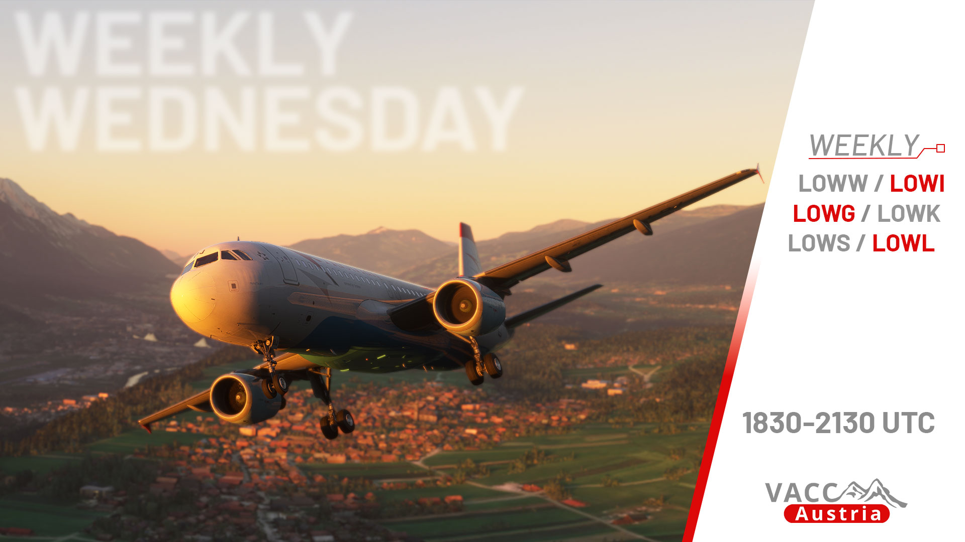 vACC Austria Weekly Wednesday - Virtual Norwegian Events