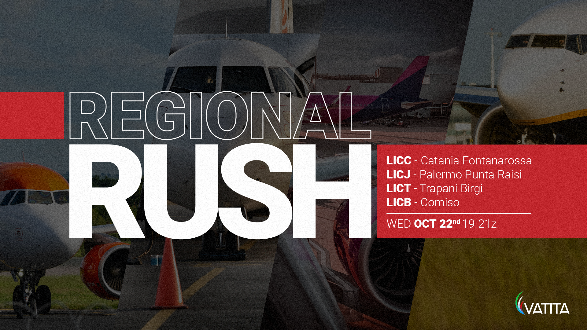 VATITA Regional Rush: Sicily Edition - Virtual Norwegian Events
