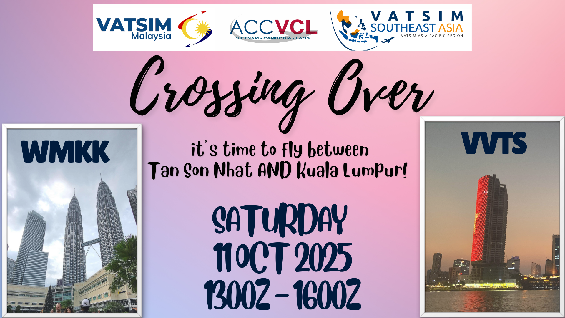 CROSSING OVER WMKK-VVTS