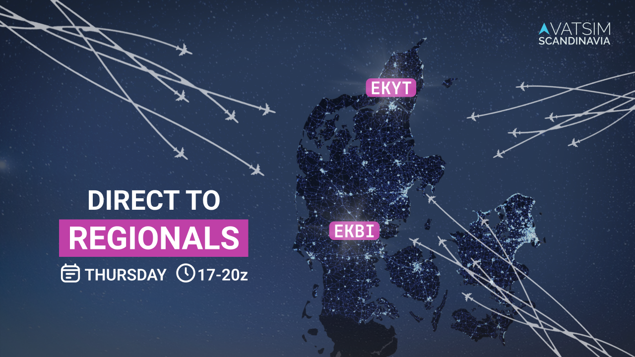 Direct to Regionals - Billund & Aalborg - Virtual Norwegian Events