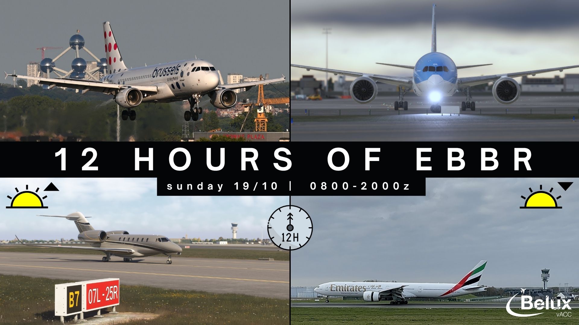 12 hours of EBBR - Virtual Norwegian Events