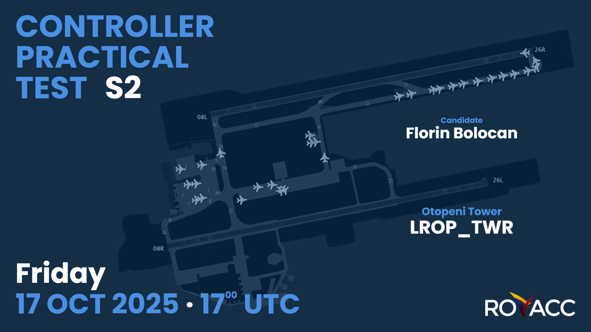[LROP_TWR] | S2 Exam - Virtual Norwegian Events