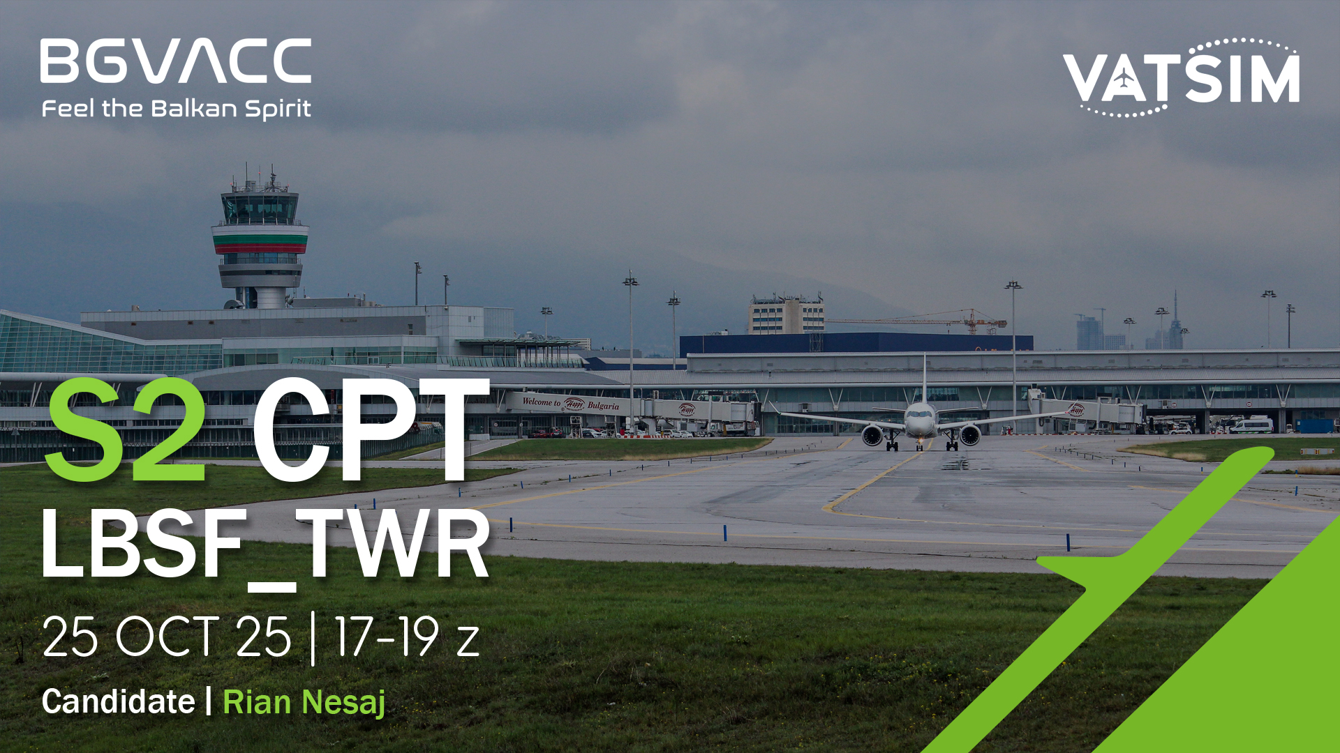 [LBSF_TWR] | S2 Exam - Virtual Norwegian Events