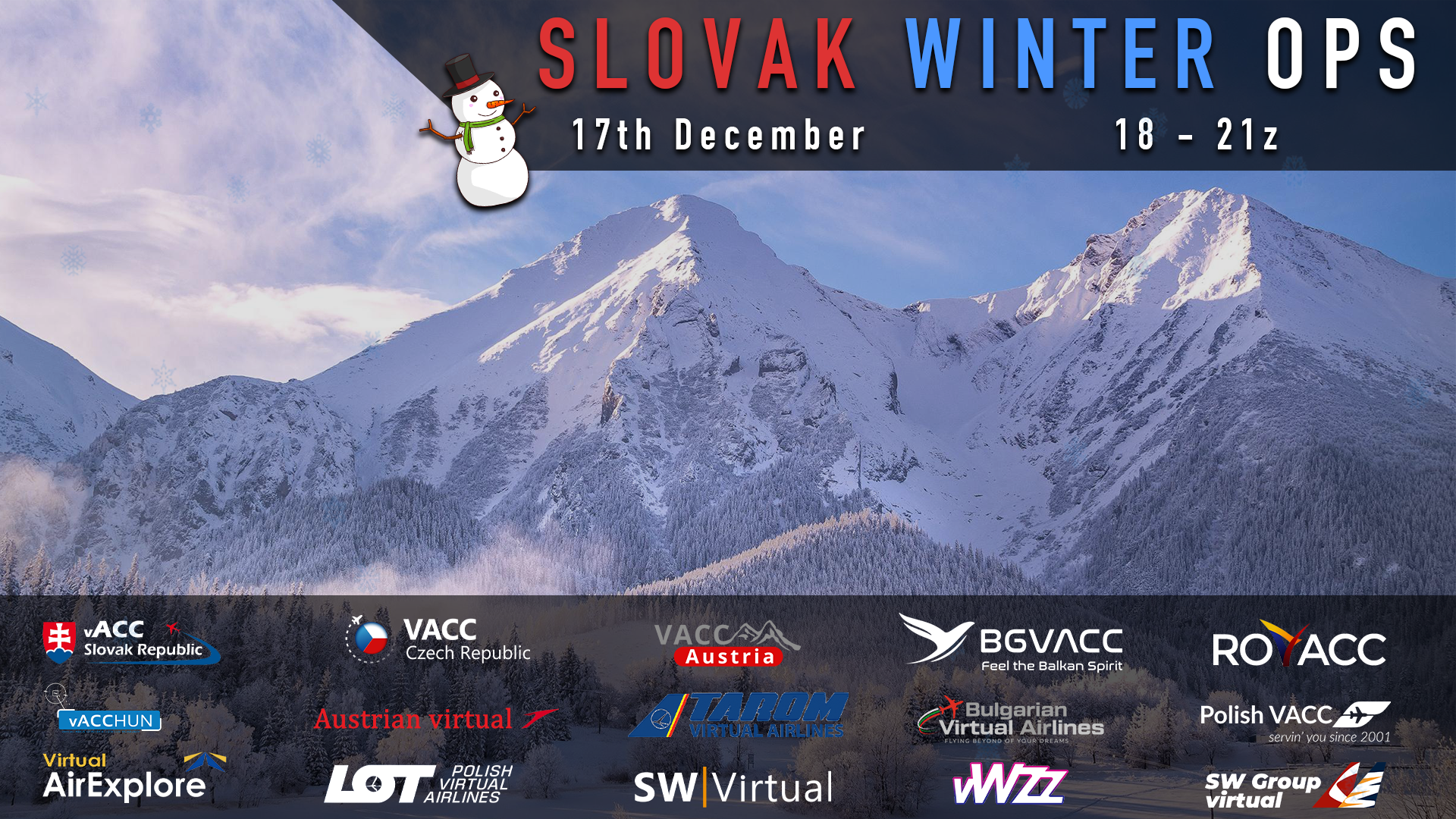 Slovak Winter Operations - Virtual Norwegian Events