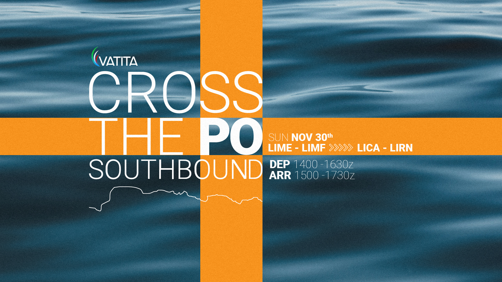 Cross The Po: Southbound - Virtual Norwegian Events