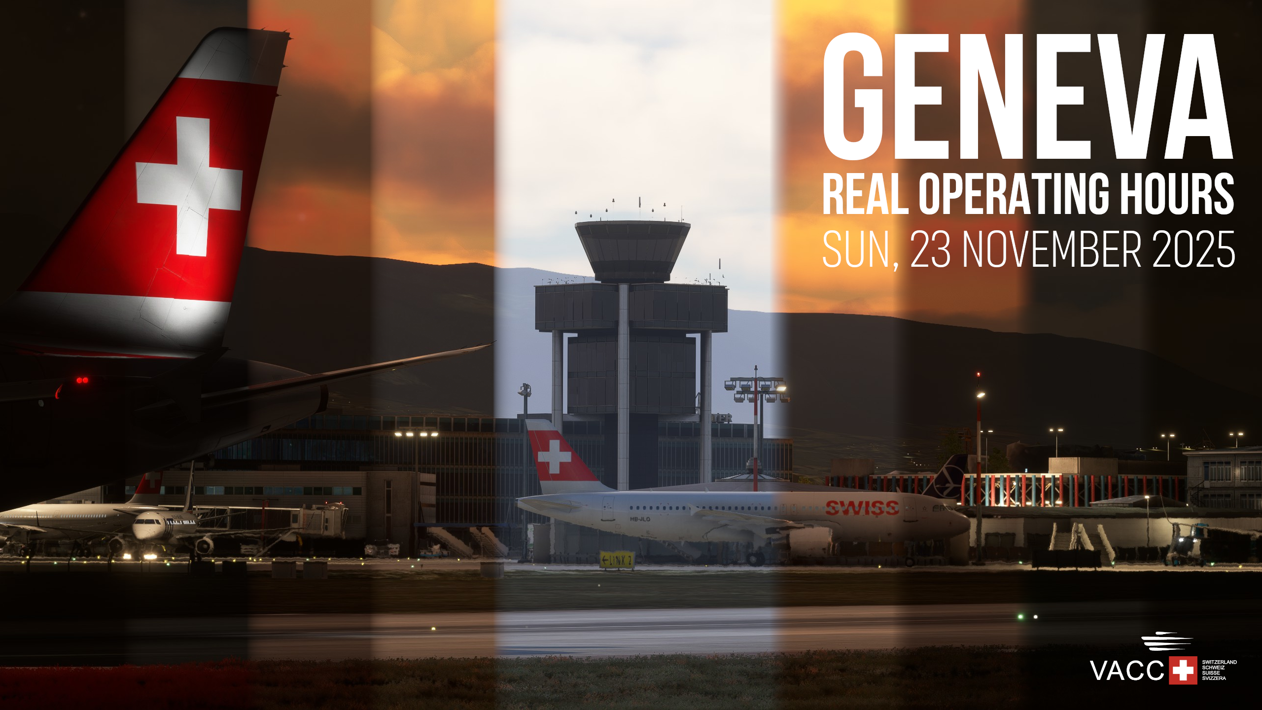 Geneva Real Operating Hours - Virtual Norwegian Events