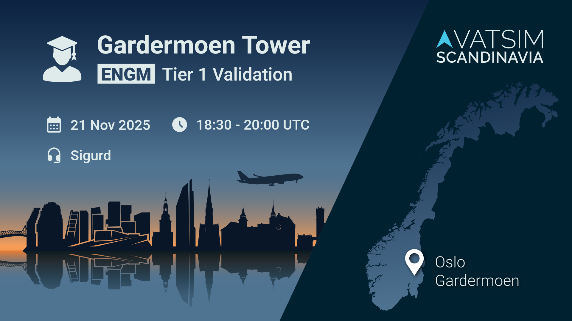 [ENGM_W_TWR] | S2 Exam - Virtual Norwegian Events