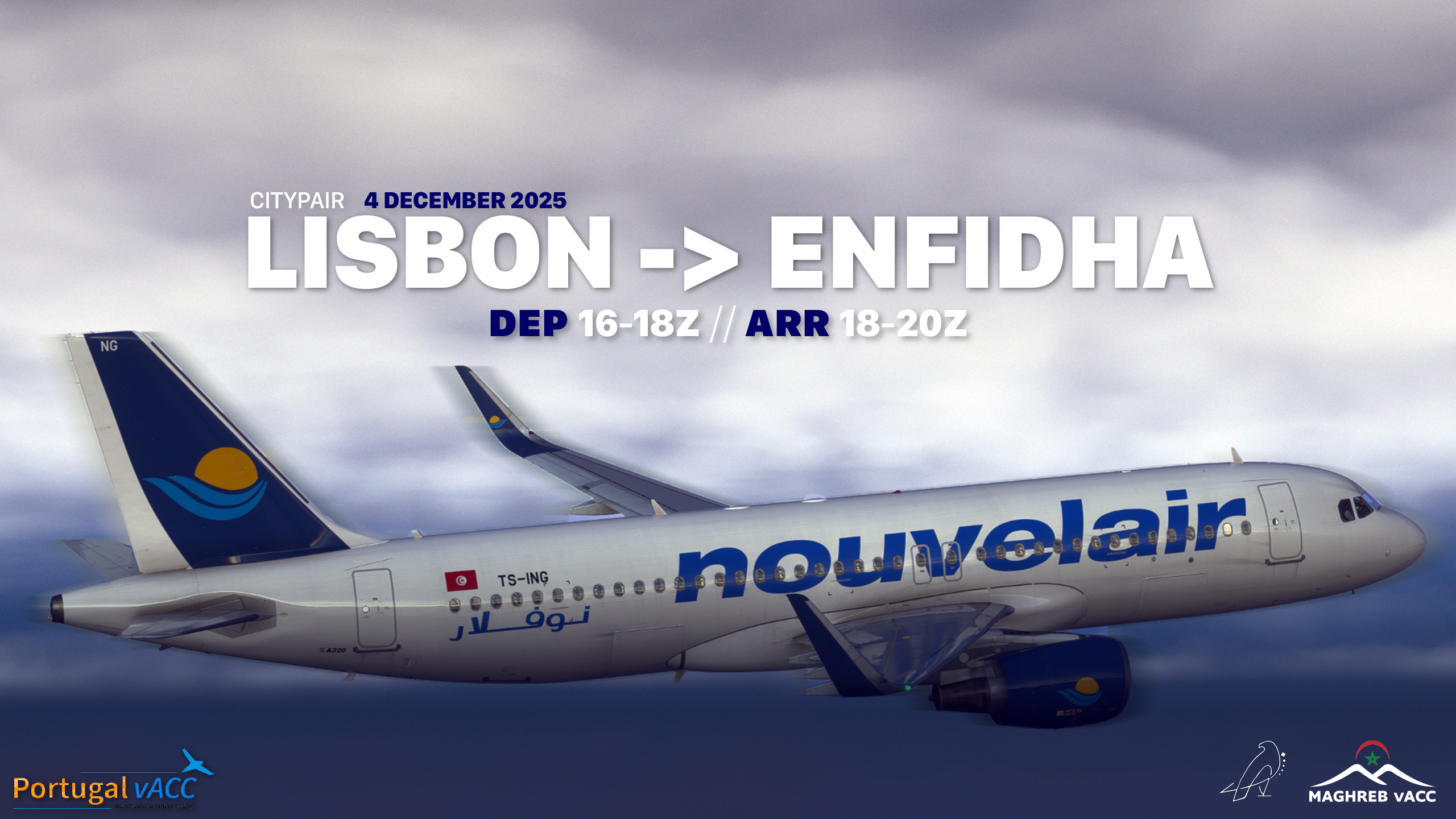 Lisbon to  Enfidha Shuttle - Virtual Norwegian Events