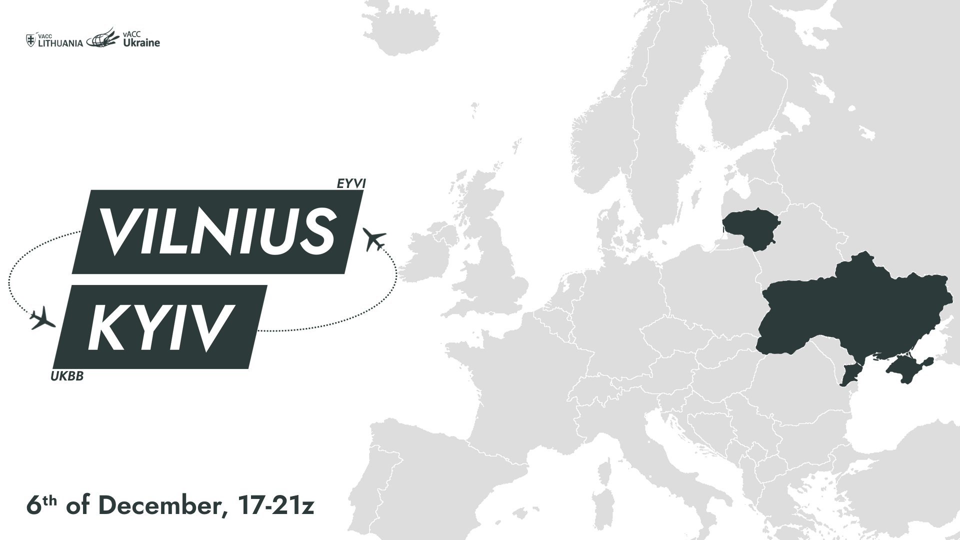 Vilnius - Kyiv Shuttle - Virtual Norwegian Events