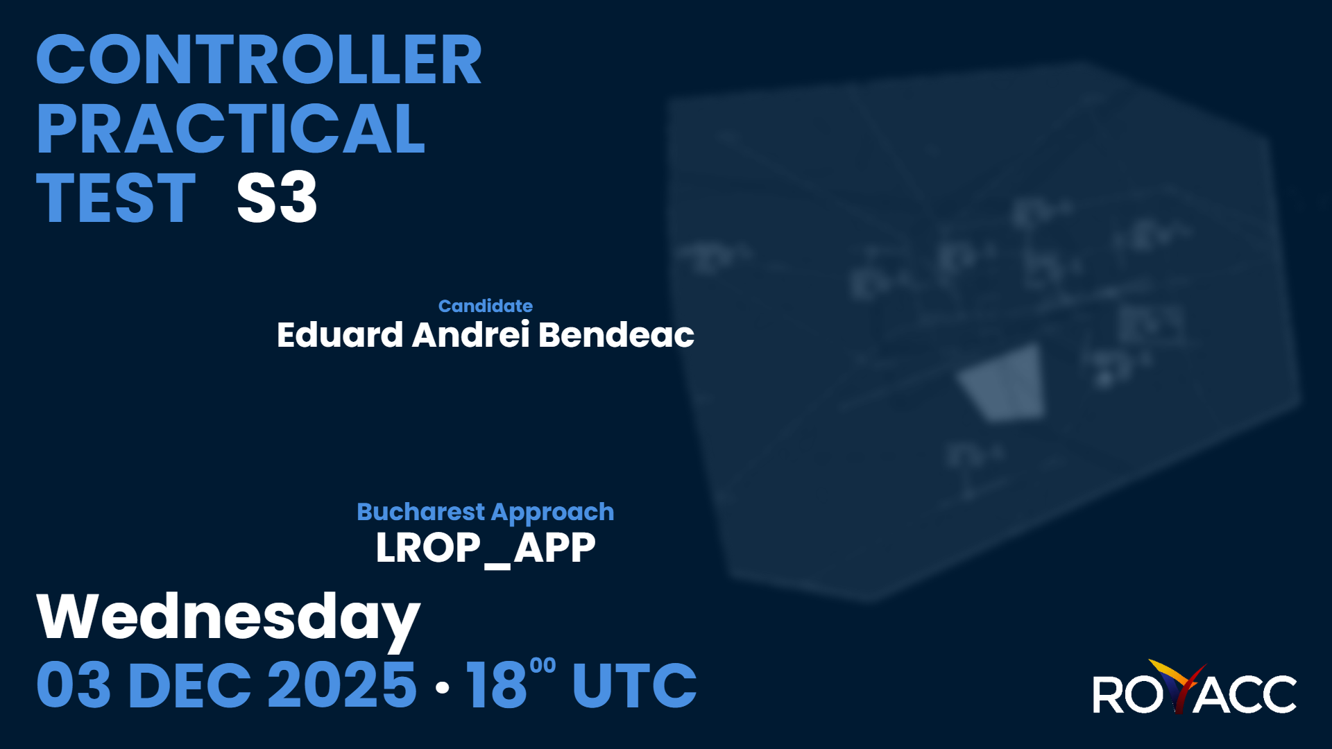 [LROP_APP] | S3 Exam - Virtual Norwegian Events