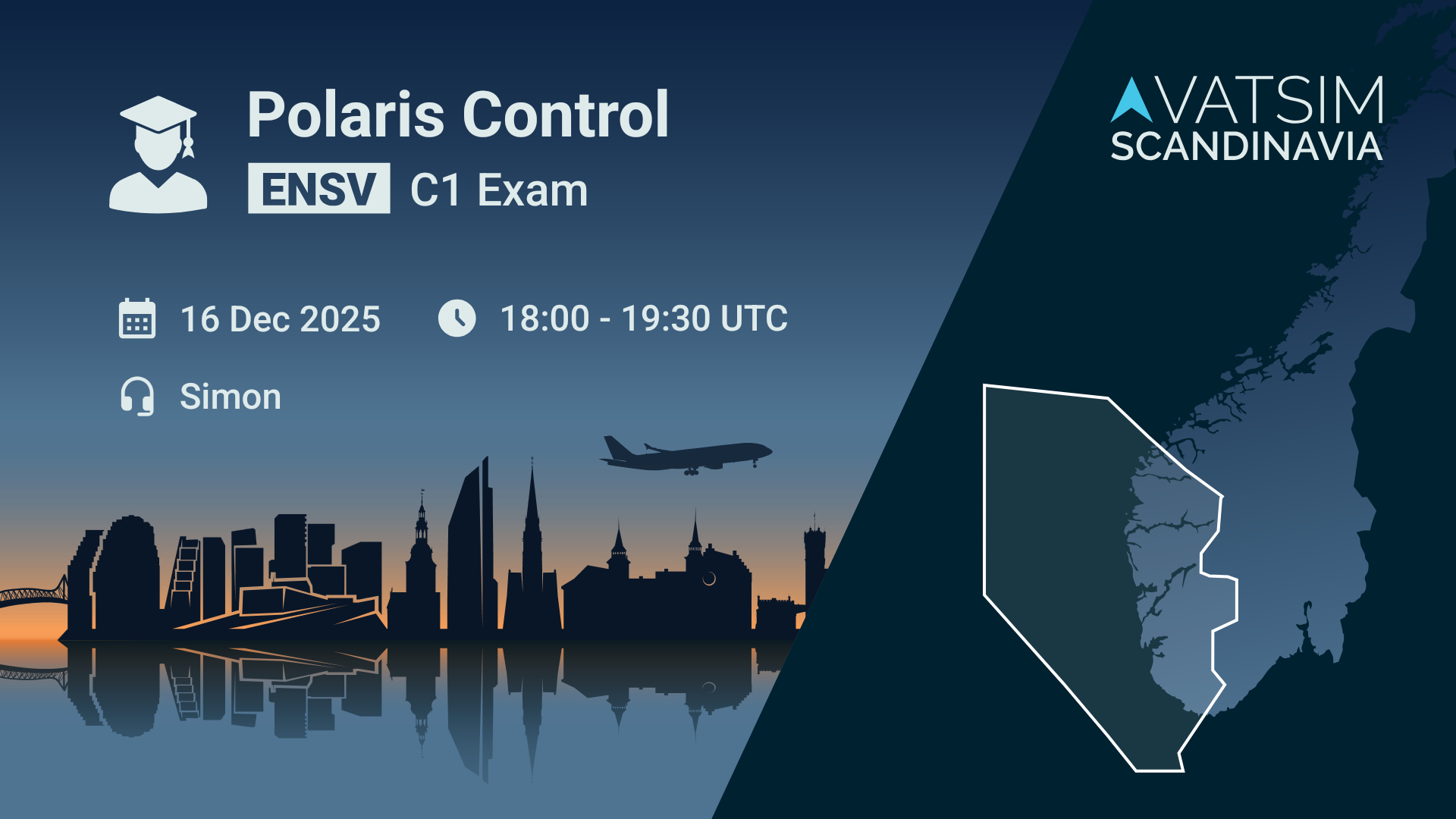 [ENSV_CTR] | C1 Exam - Virtual Norwegian Events