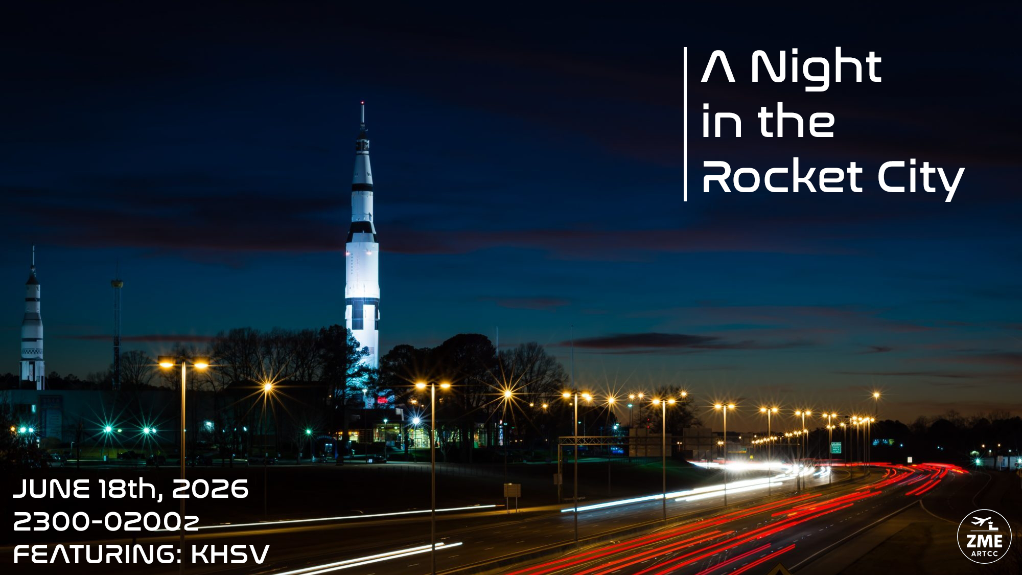 A Night in the Rocket City banner