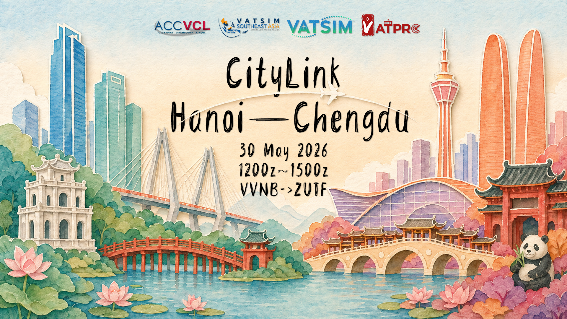 City Link: Hanoi - Chengdu
