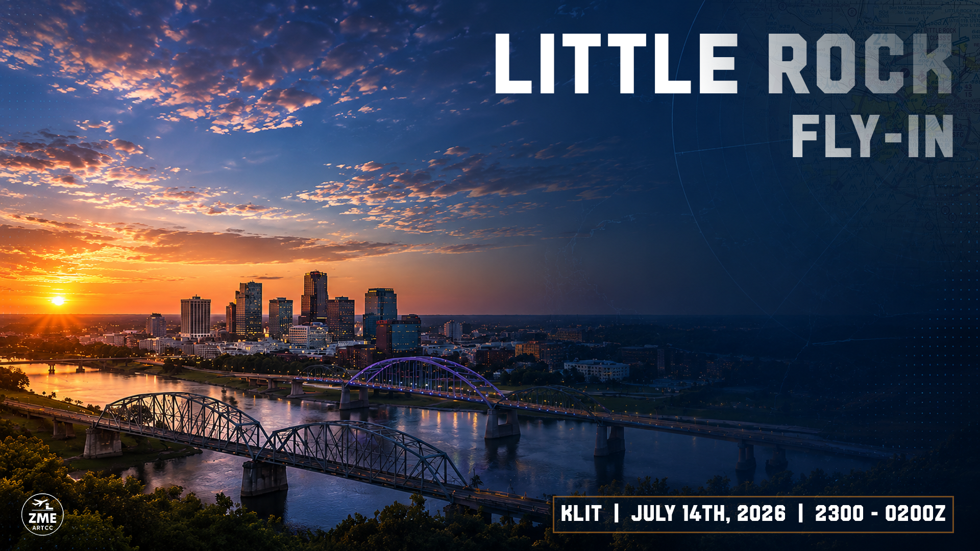 Little Rock Fly-in banner