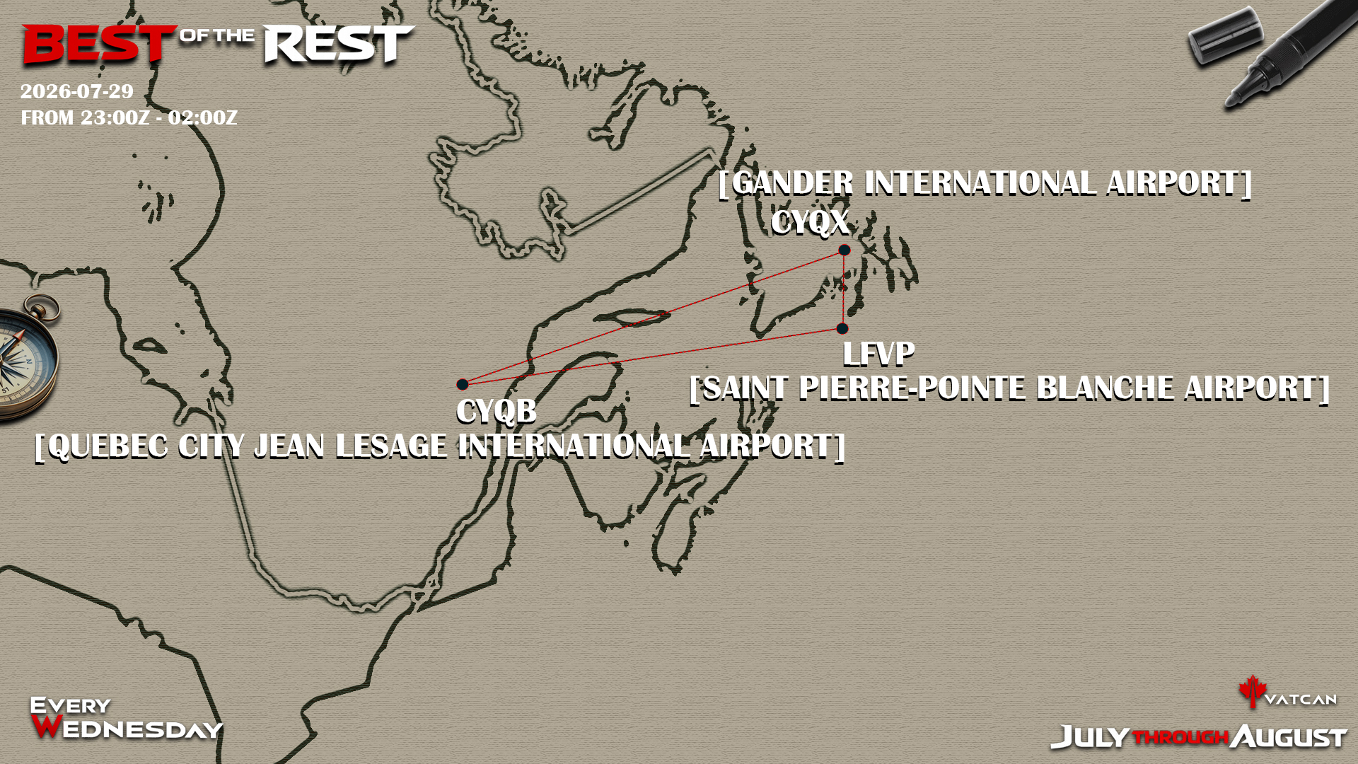 Event banner