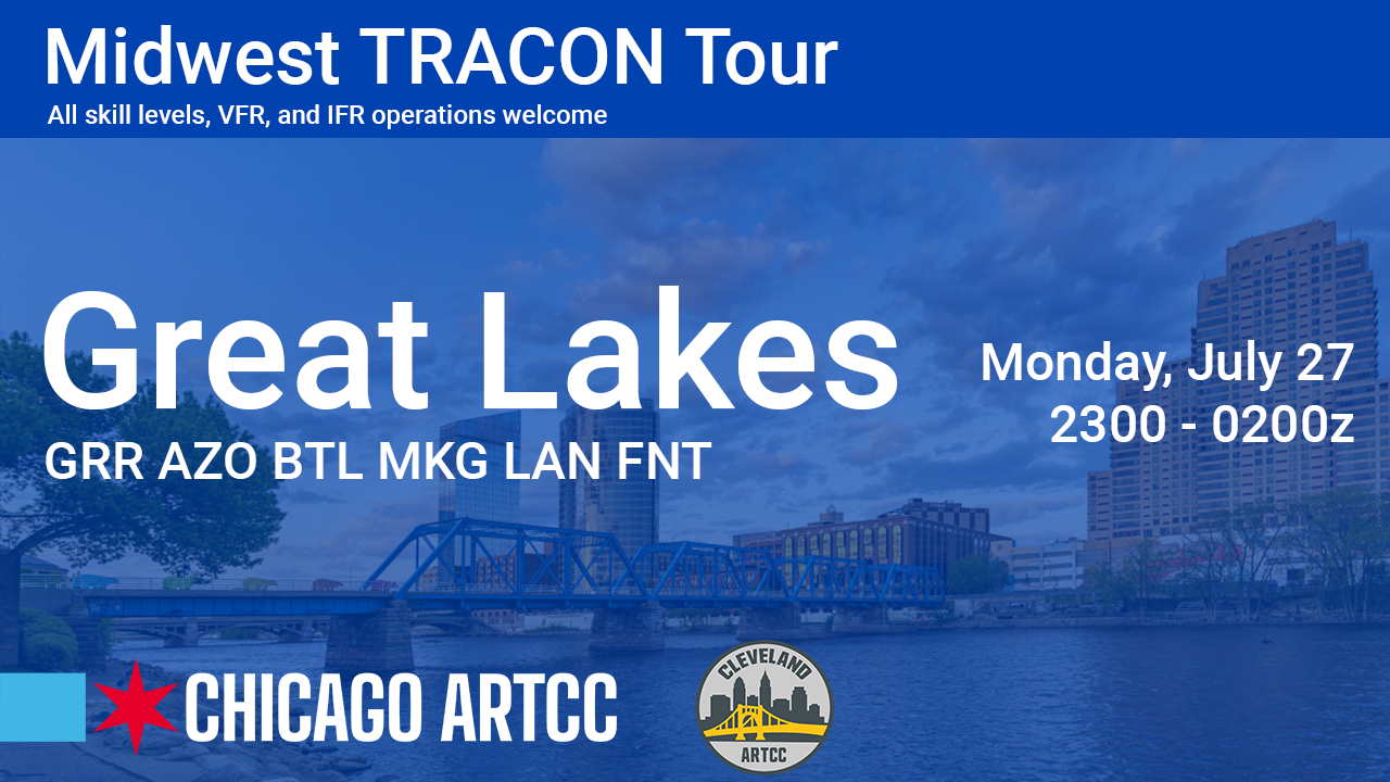 Midwest TRACON Tour: Great Lakes banner
