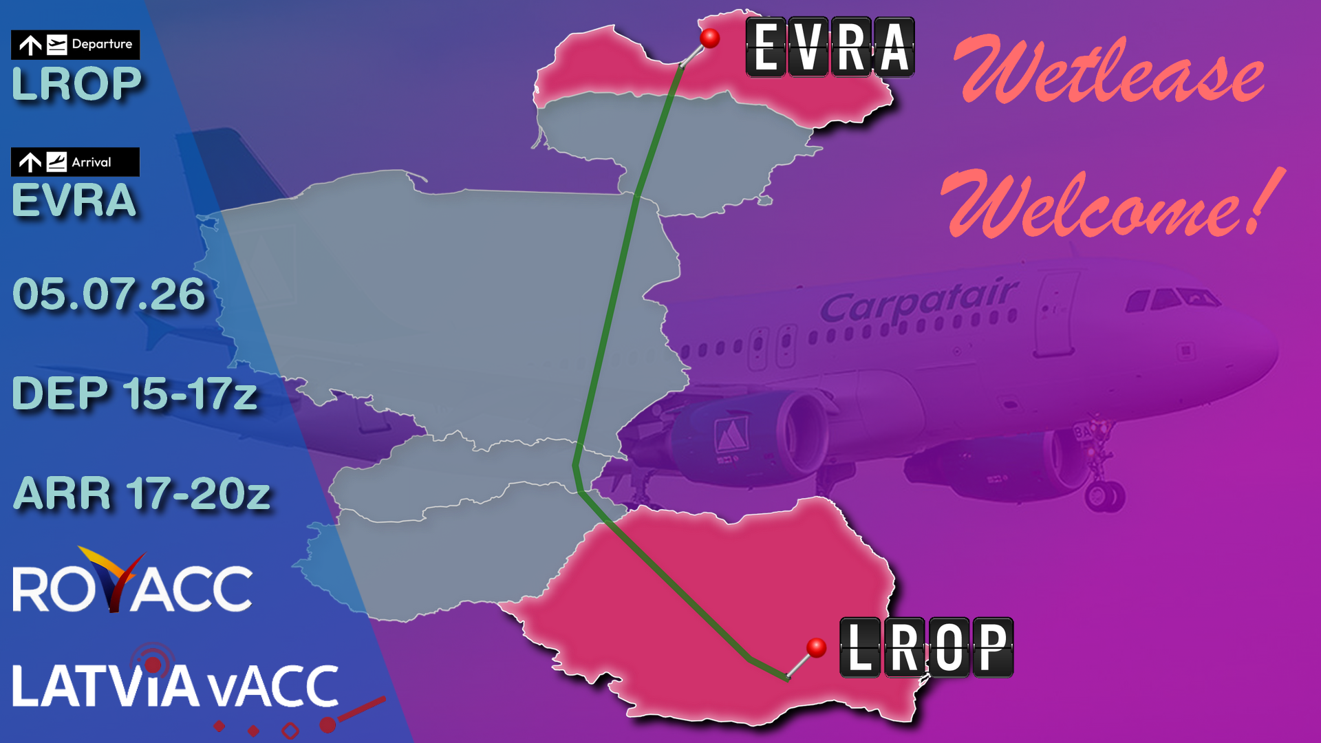 Event banner