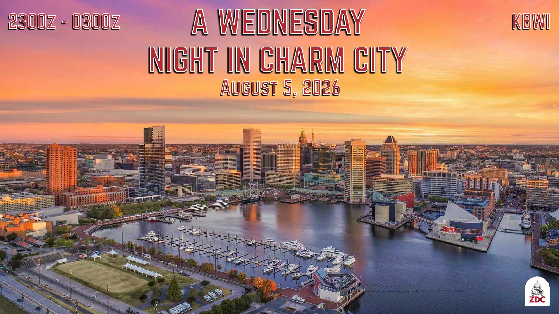 A Wednesday Night in Charm City banner