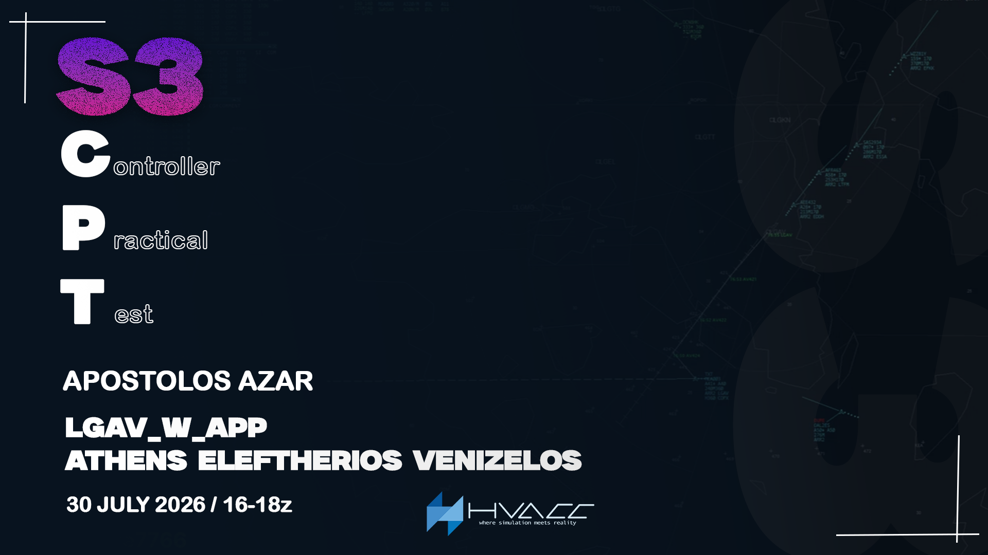 Event banner