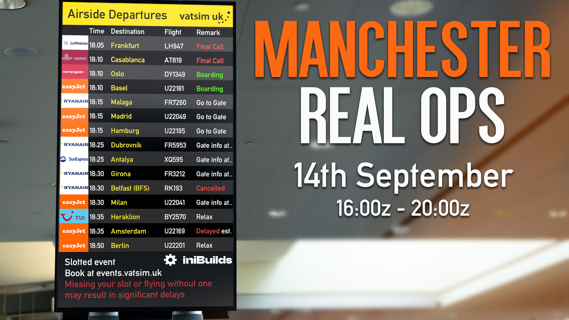 Event banner