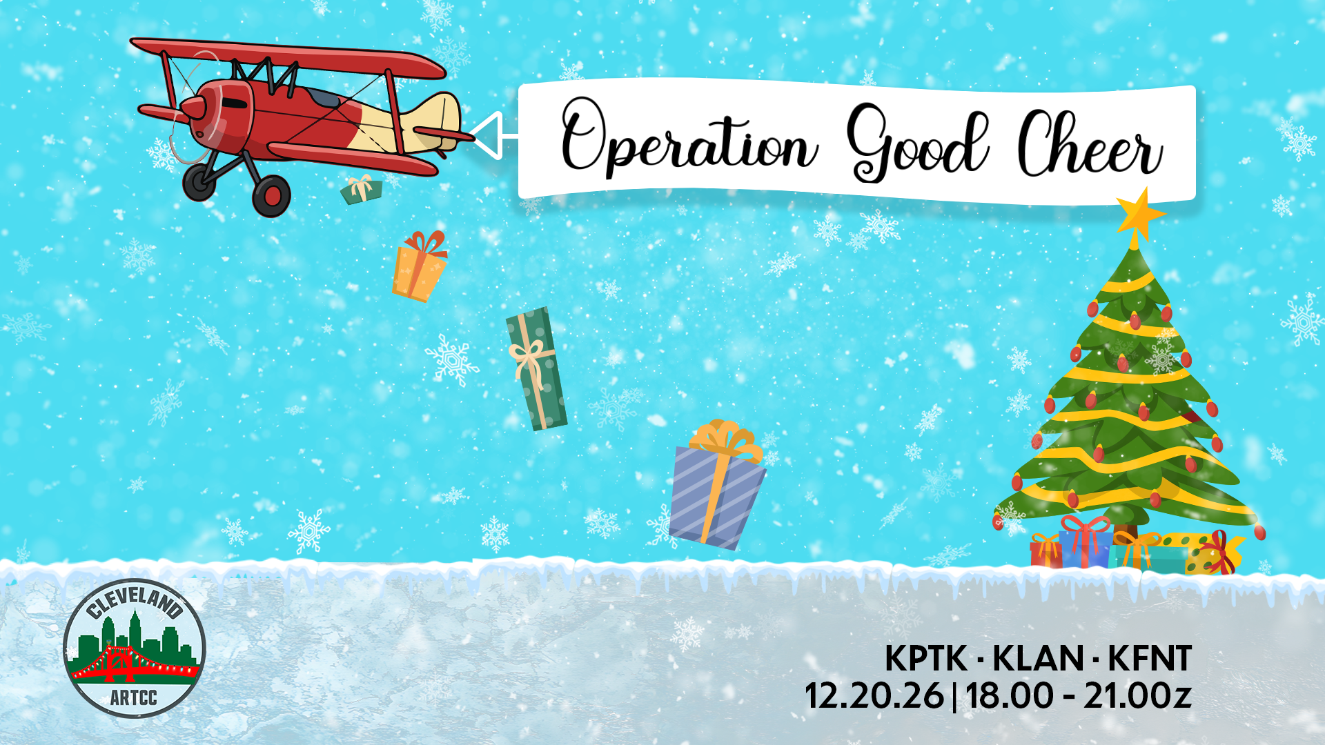 Operation Good Cheer banner