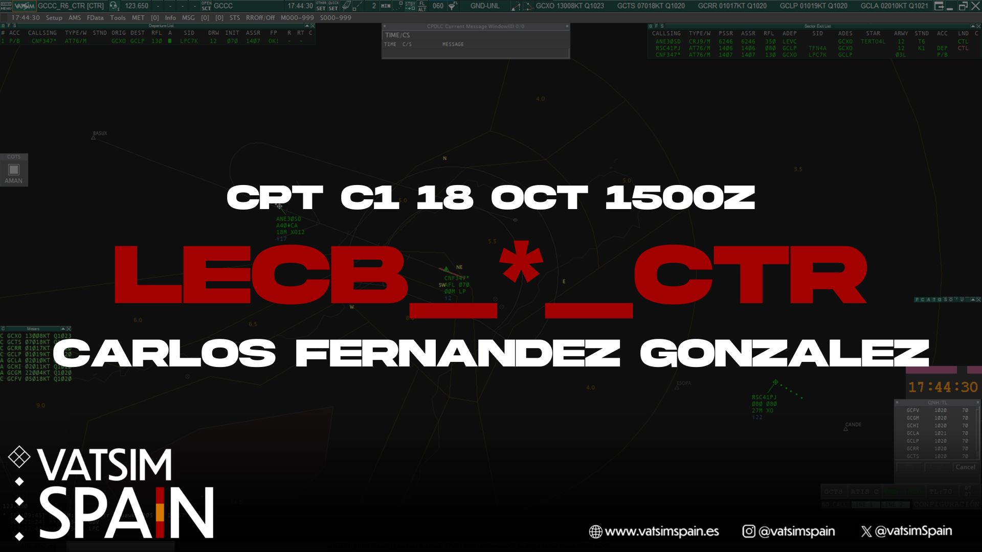 [CPT] | Exam at LECB_*_CTR (Barcelona Control)