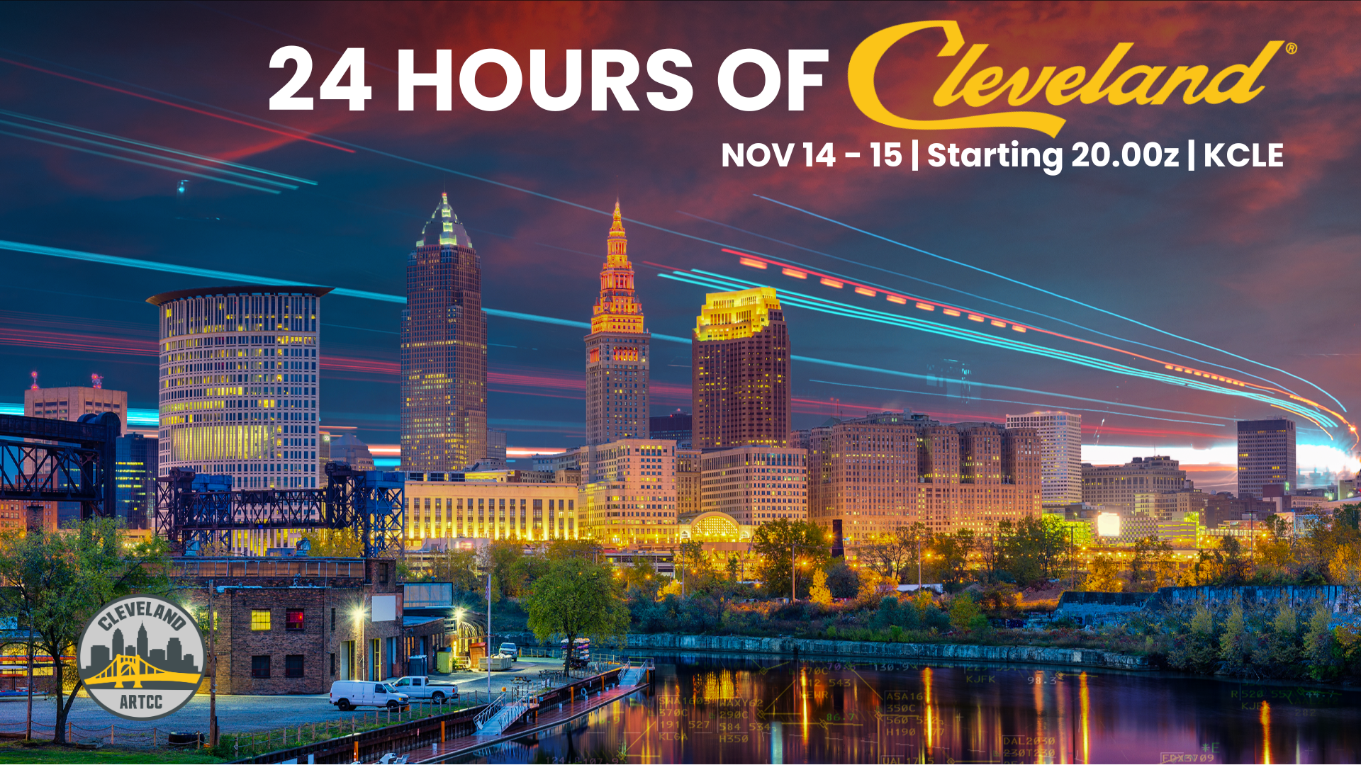 24 Hours of Cleveland banner