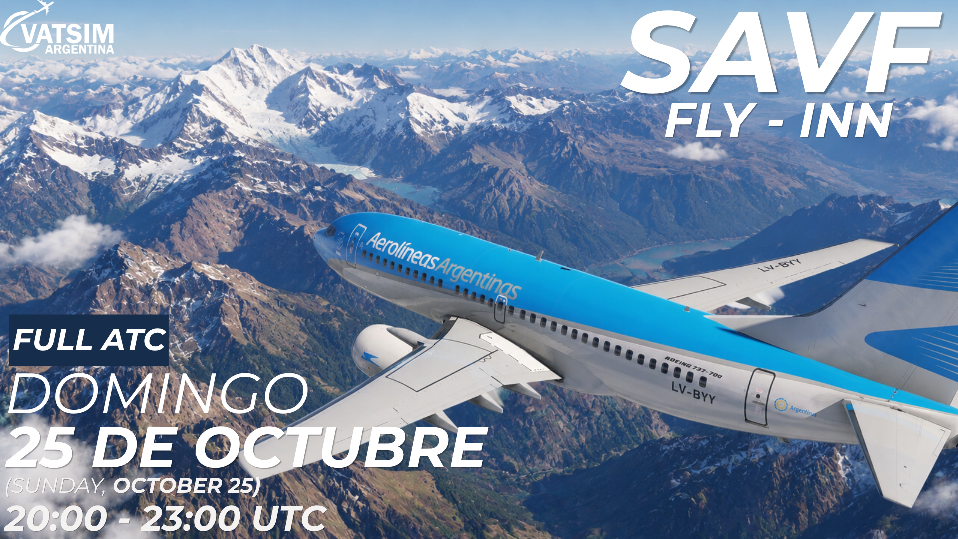 🇦🇷✈️ SAVF Fly-Inn – Patagonia Argentina ✈️🇦🇷