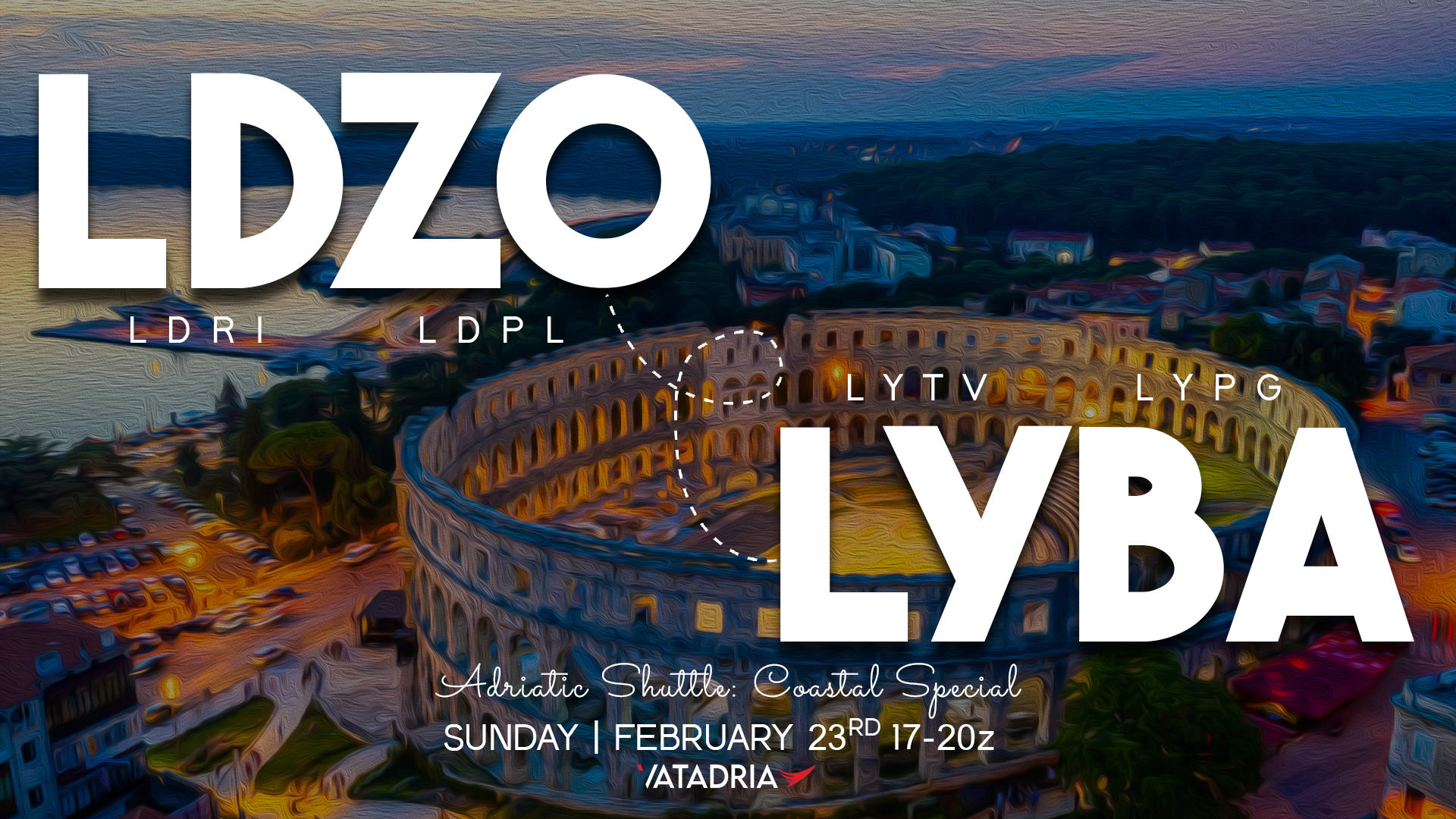 Event banner