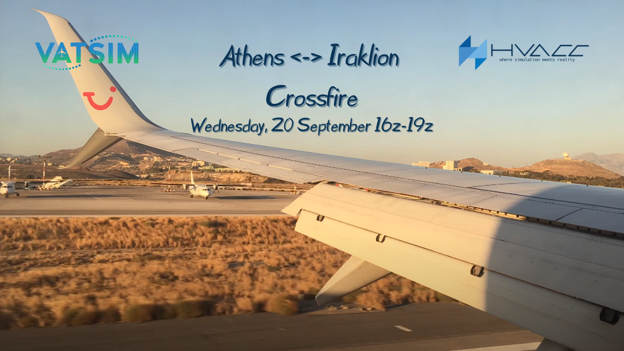 Athens <-> Iraklion Crossfire - Virtual Norwegian Events