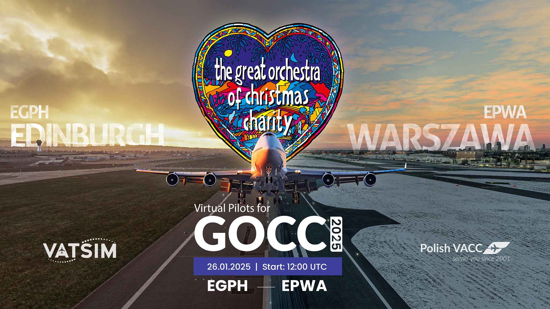 Virtual Pilots for The Great Orchestra of Christmas Charity