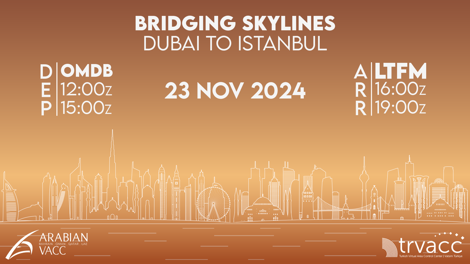 Bridges Skylines: Dubai  to Istanbul - Virtual Norwegian Events