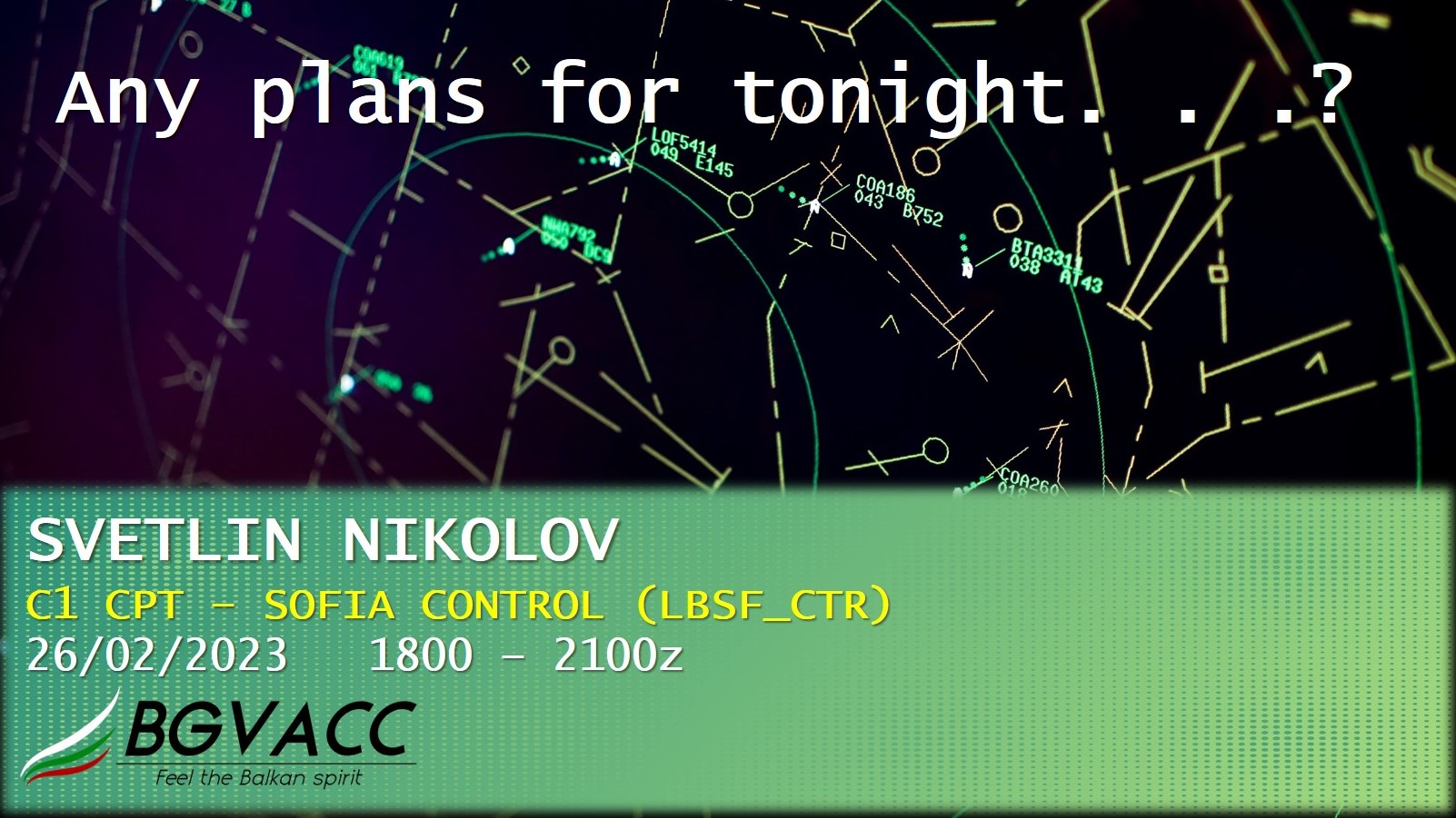 Event banner