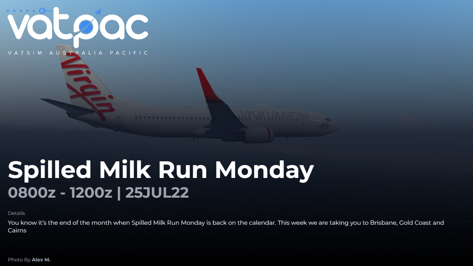 Event banner