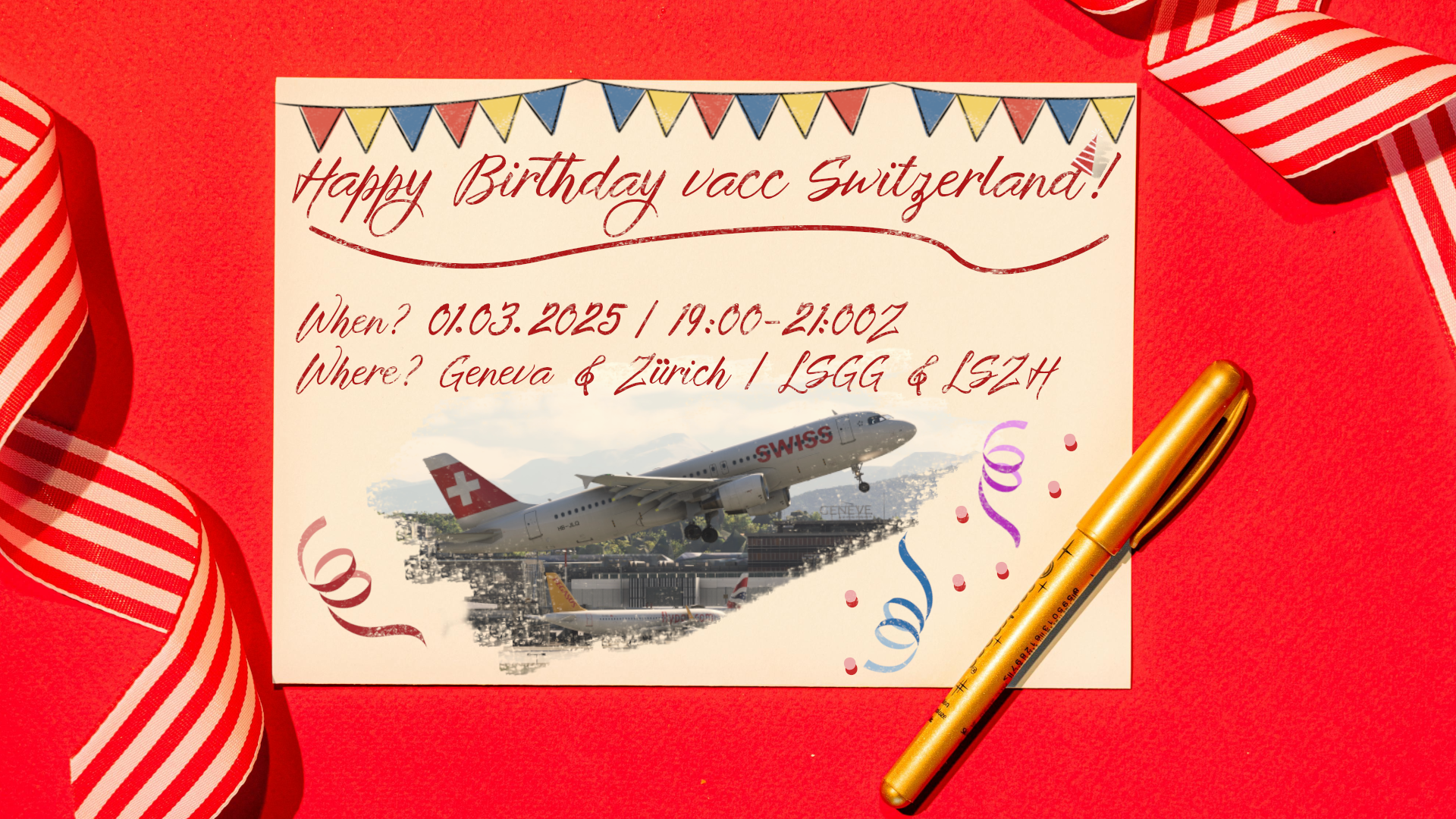 Event banner