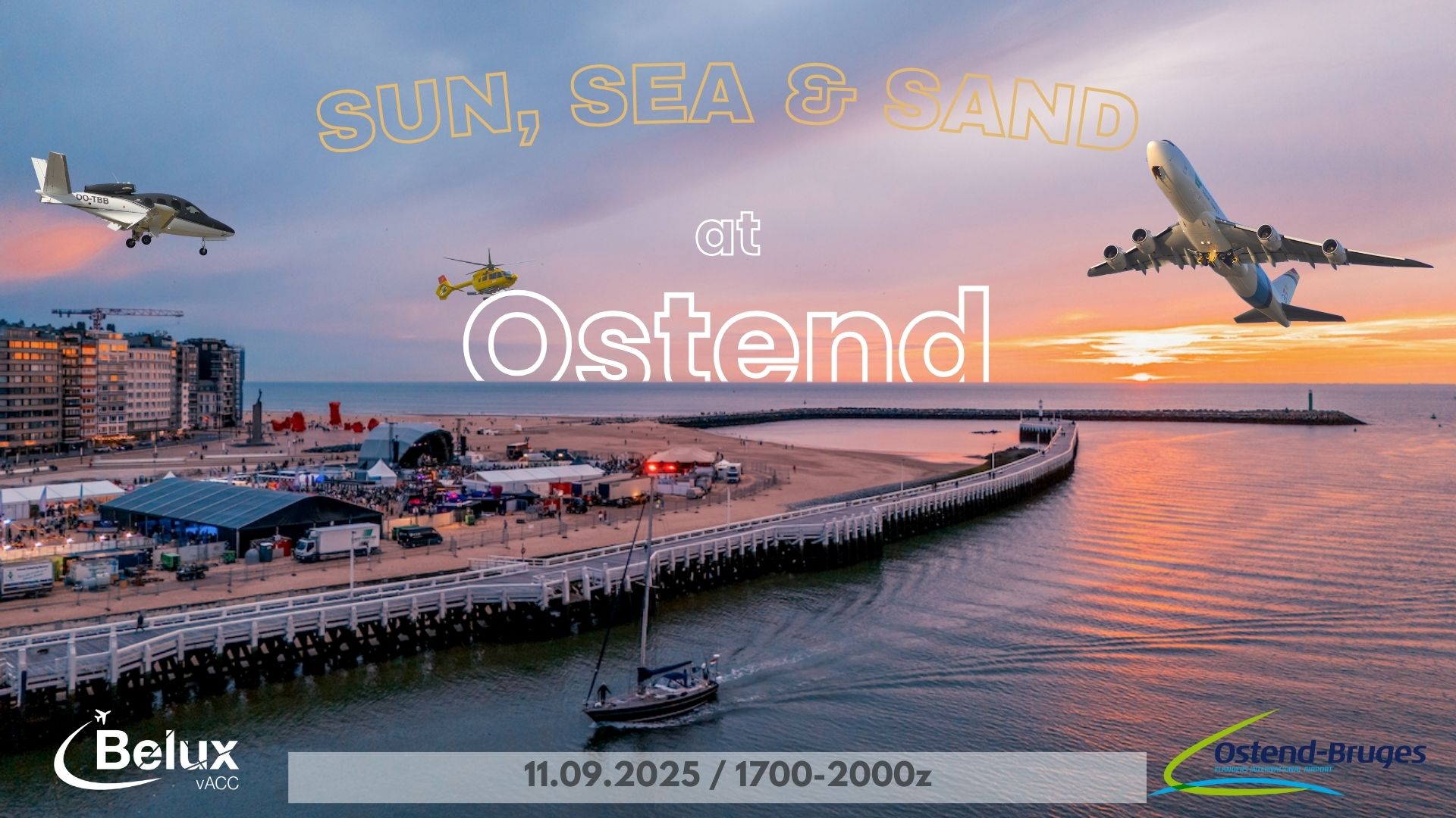 Sun, Sea & Sand at Ostend