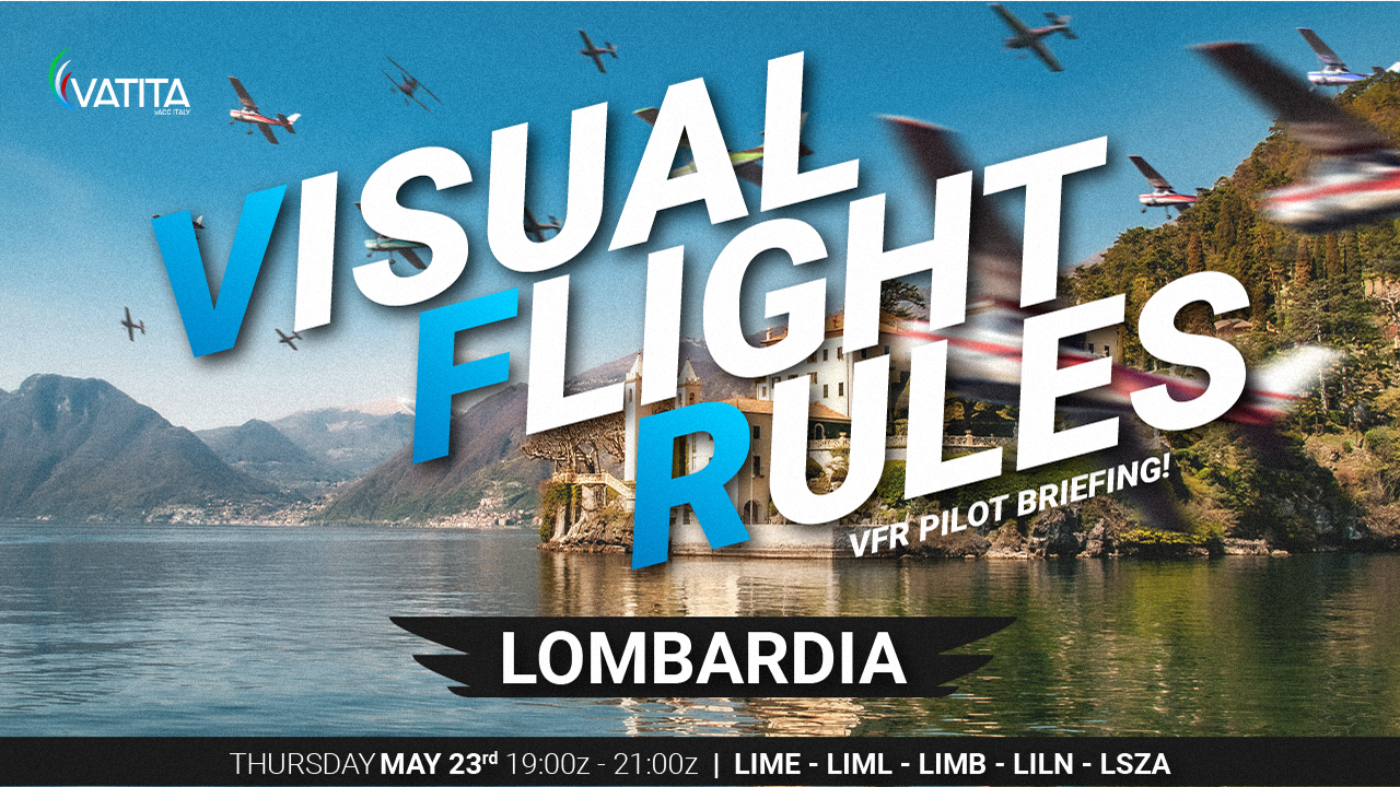 Visual Flight Rules Lombardia - Virtual Norwegian Events