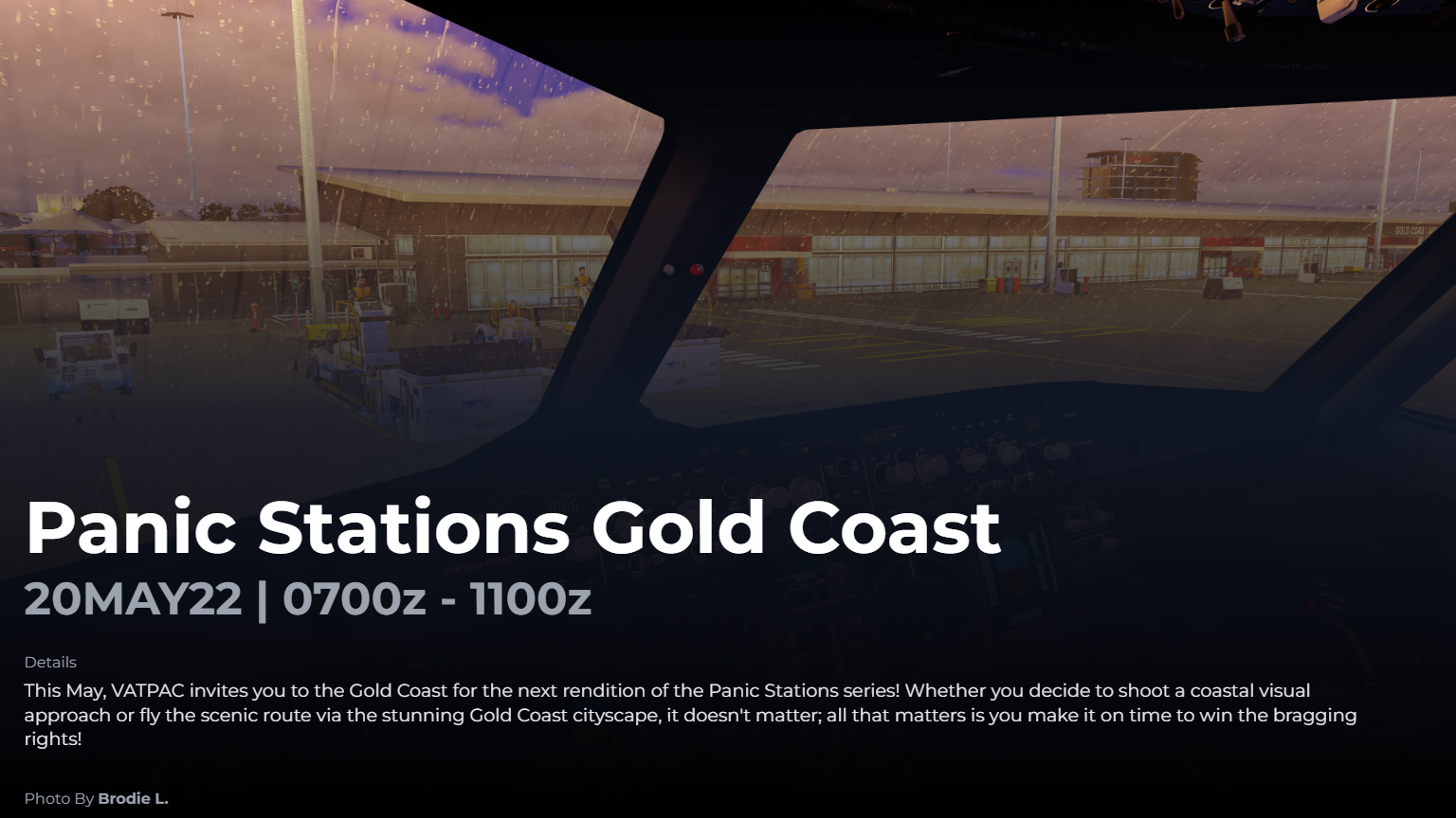 Event banner