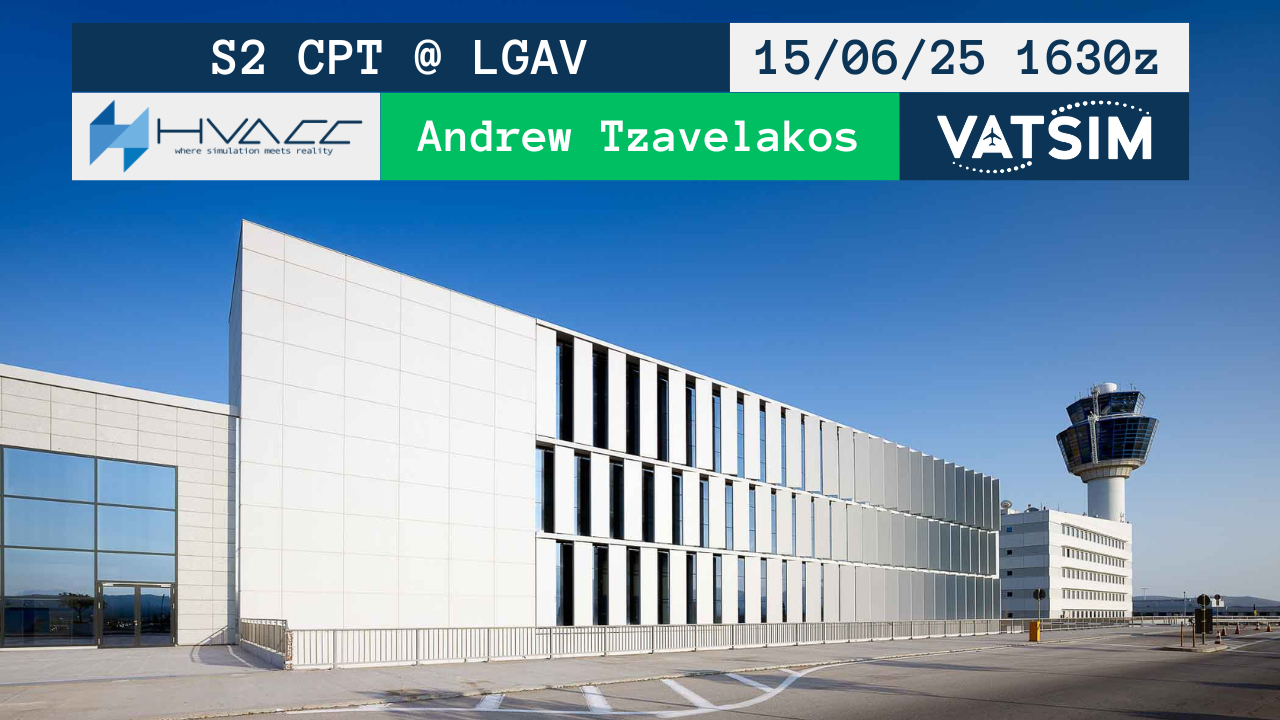 [LGAV_E_TWR] | S2 Exam - Virtual Norwegian Events