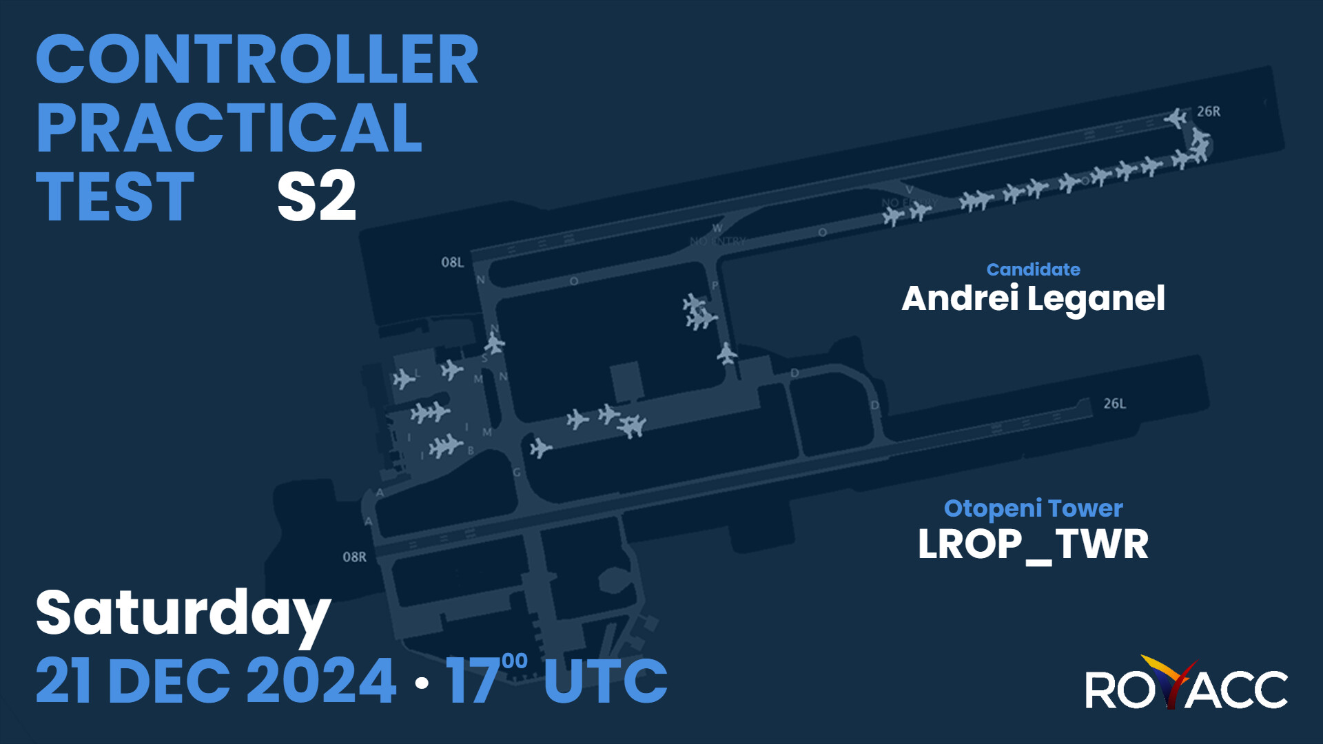 [LROP_TWR] | S2 Exam - Virtual Norwegian Events