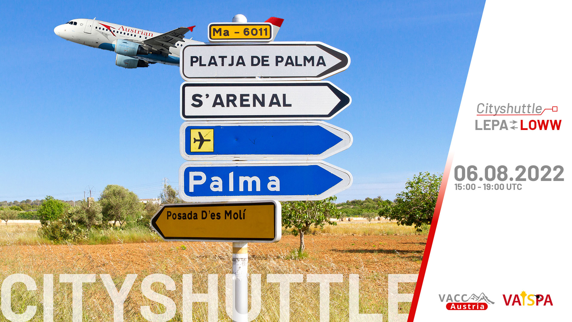 Vienna <> Palma de Mallorca Shuttle - Virtual Norwegian Events
