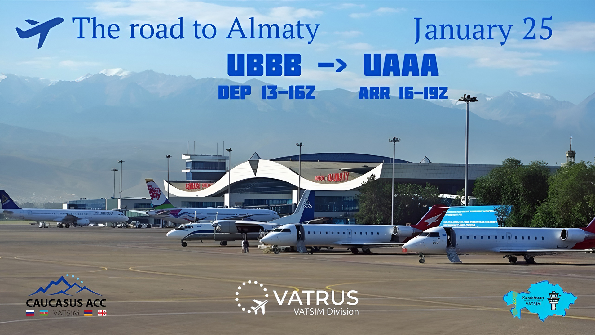 The road to Almaty