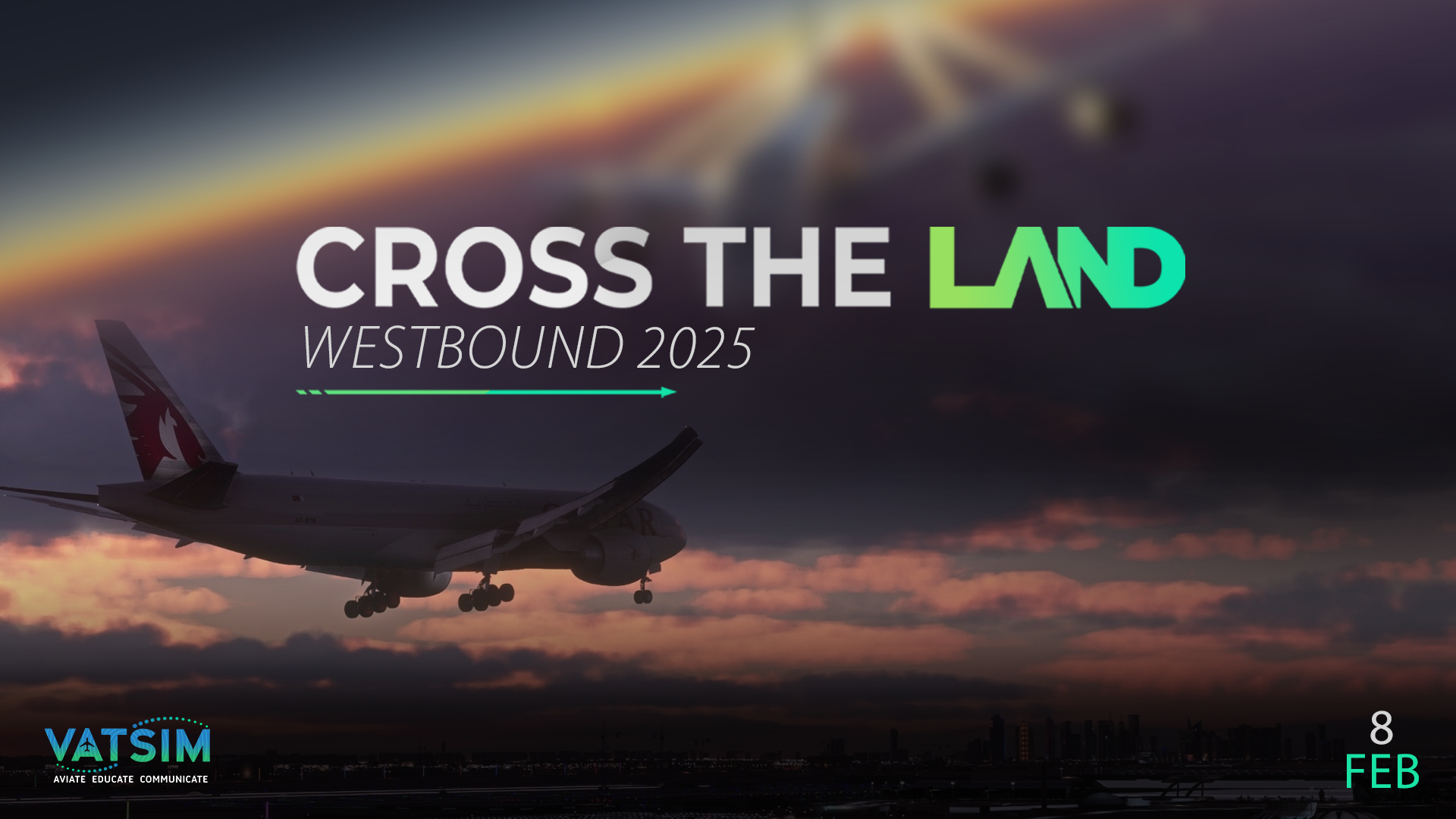 Cross The Land Westbound 2025