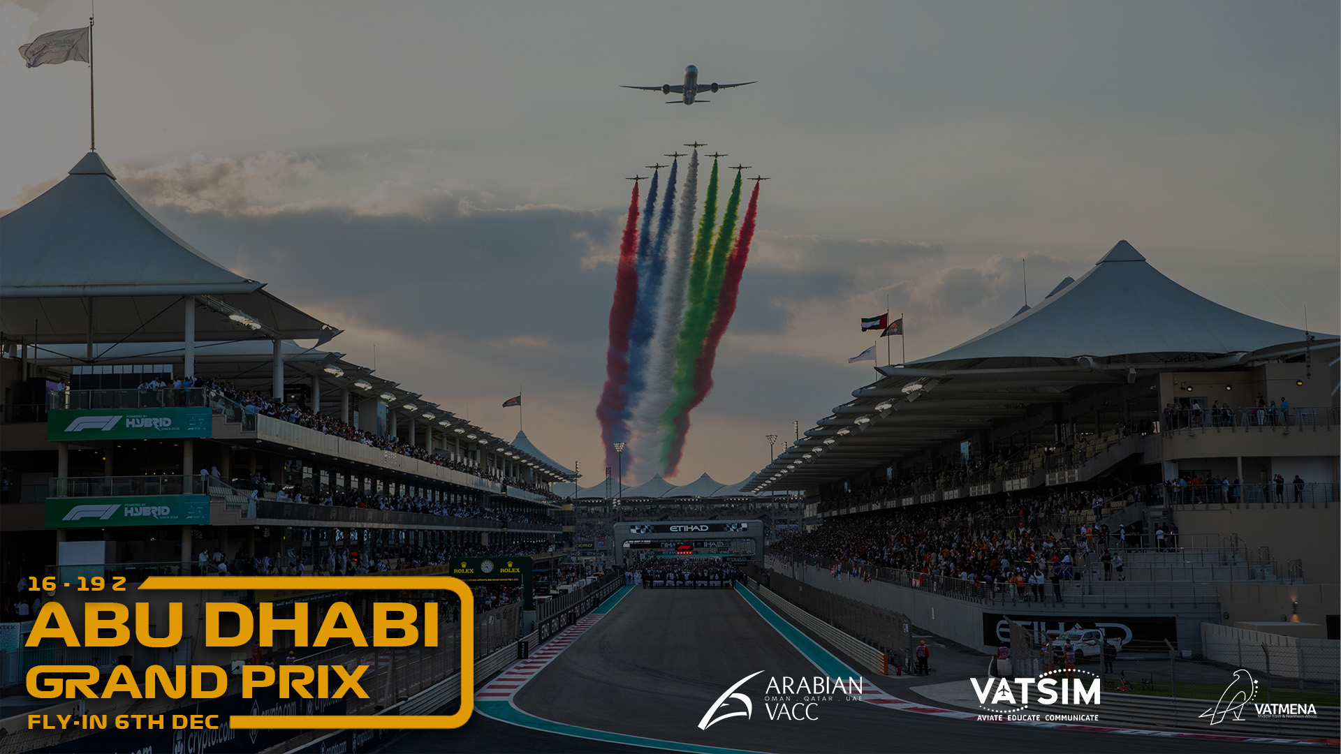 Abu Dhabi Grand Prix Fly-In