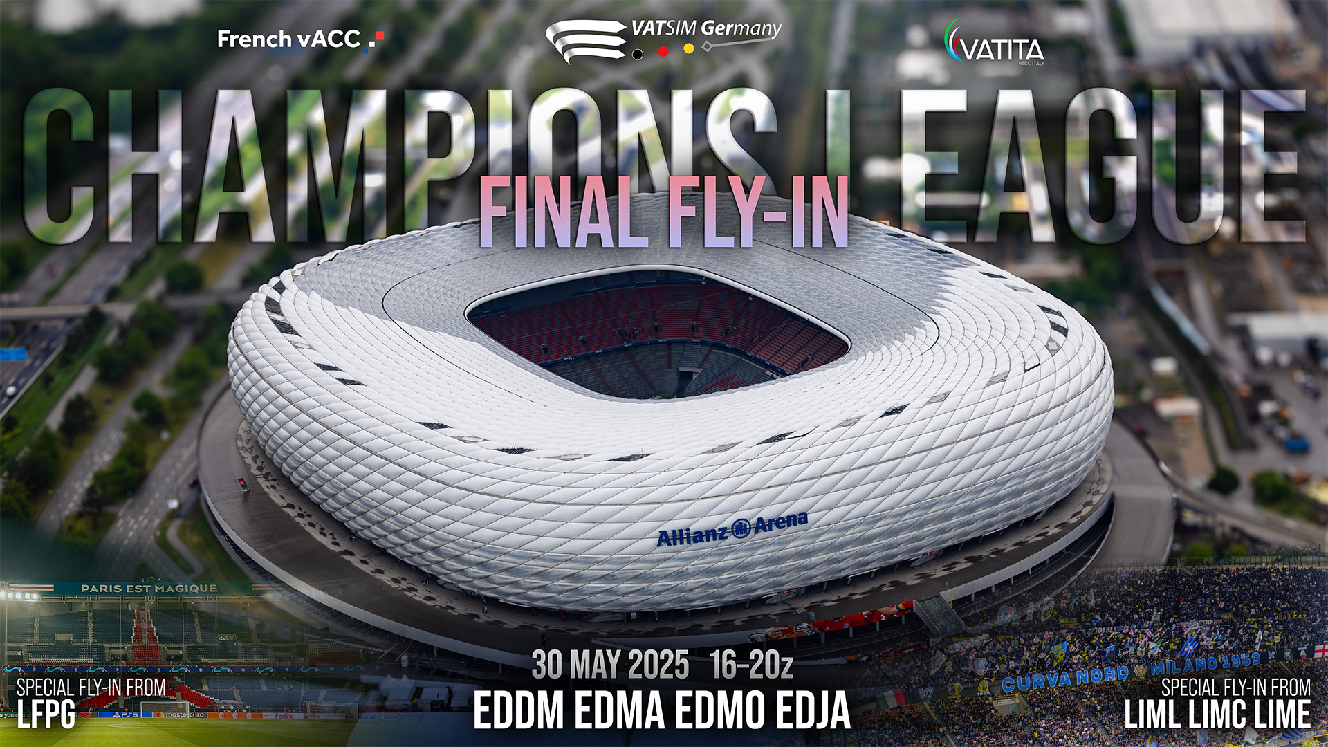 Champions League Final Fly-In - Virtual Norwegian Events