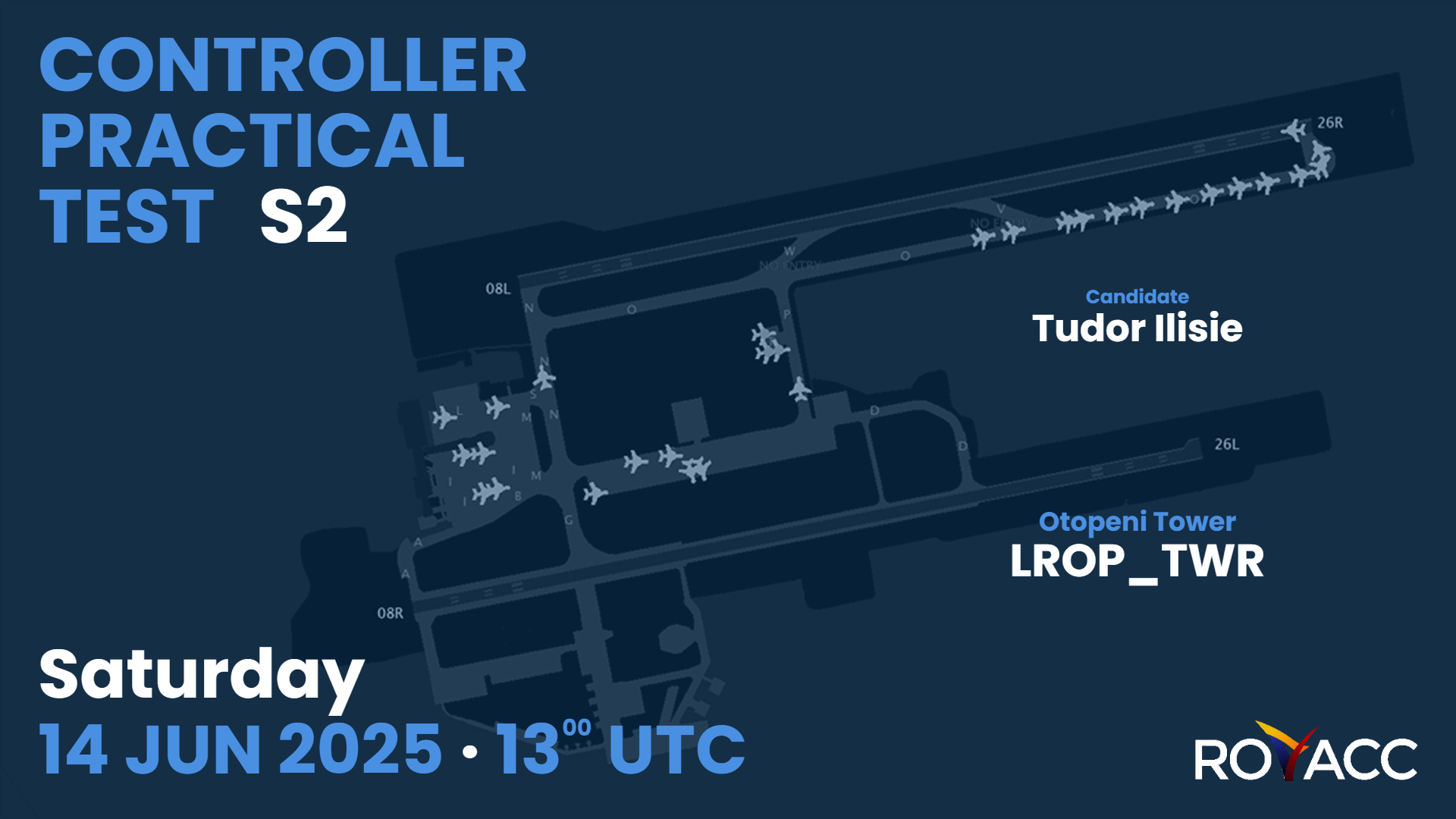 [LROP_TWR] | S2 Exam - Virtual Norwegian Events