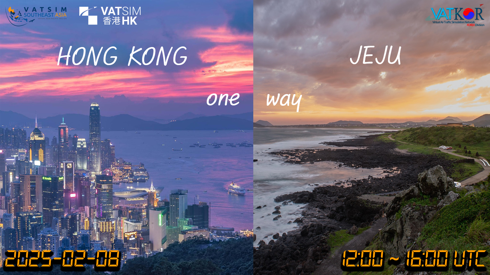 Hongkong - Jeju One way