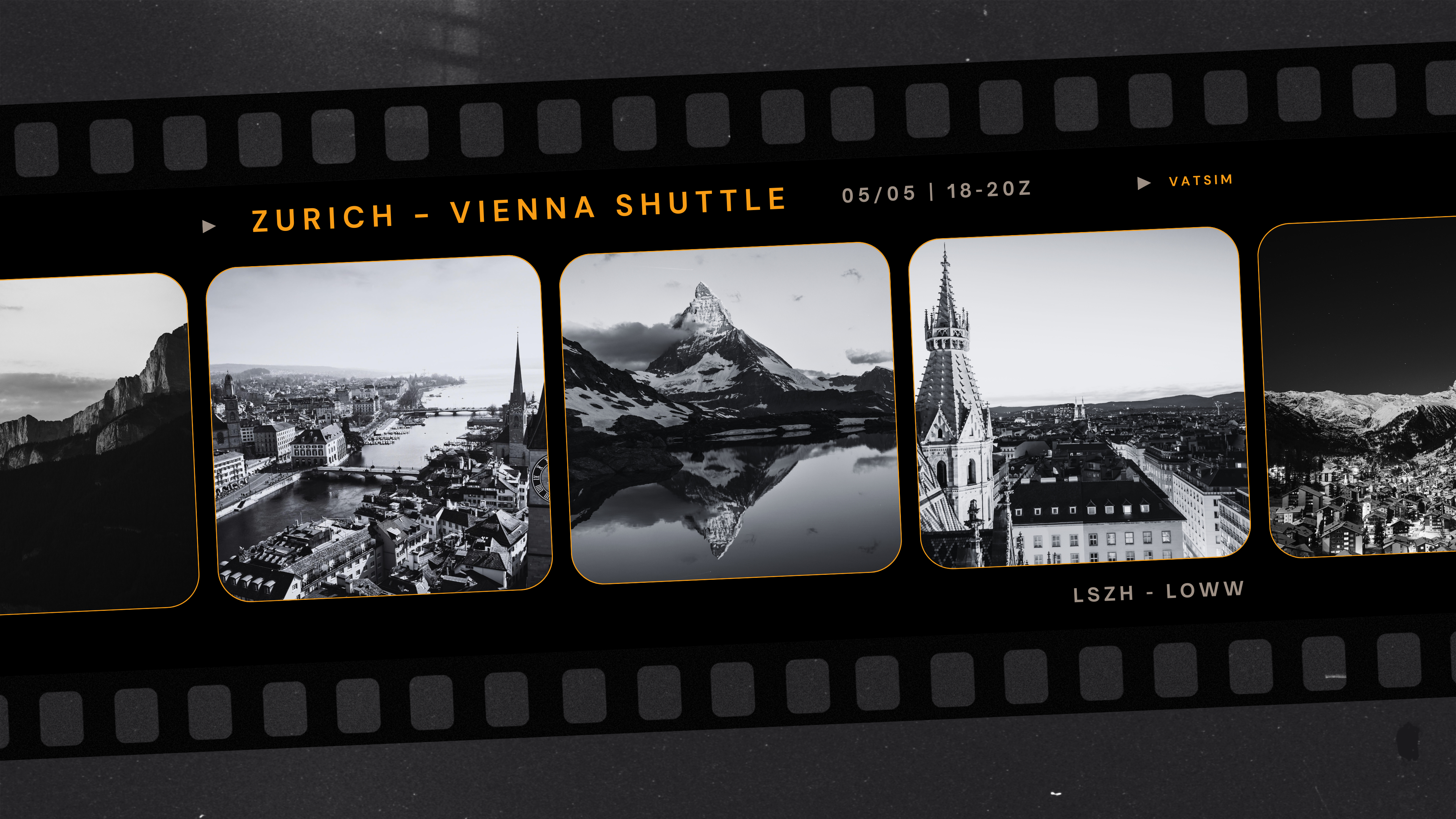 Zurich - Vienna Shuttle - Virtual Norwegian Events