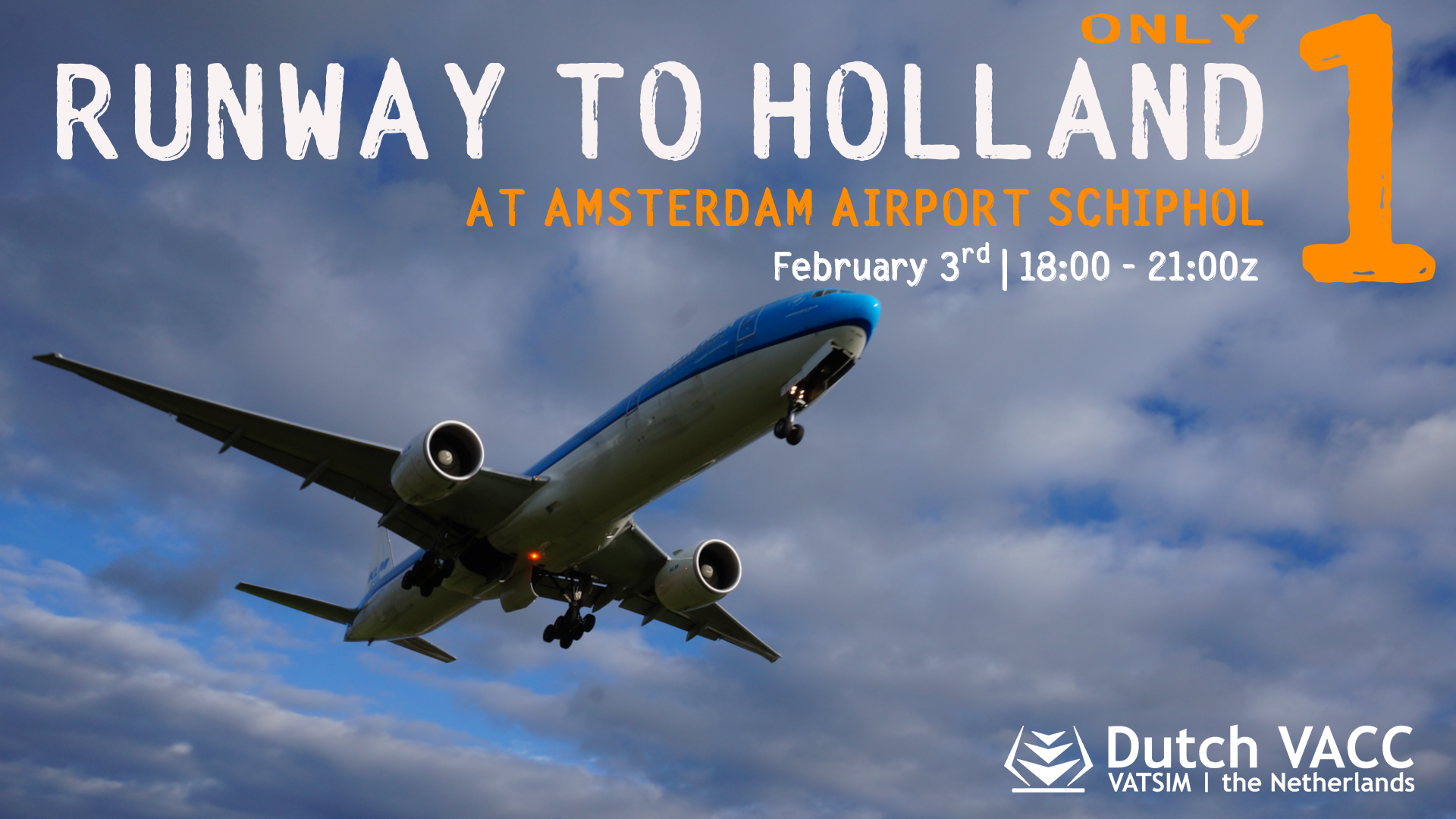 Runway to Holland - Virtual Norwegian Events